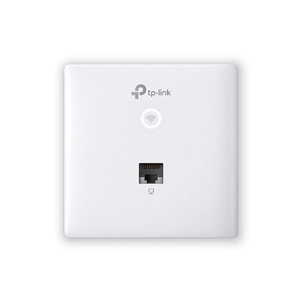 تی پی-لینک اومادا AC1200 وایرلس MU-MIMO+دو باند گیگابیت وال-پلیت اکسس پوینت، 802.3af/802.3at، نصب آسان بر روی دیوار، نرم افزار کنترلر EAP رایگان (EAP230-Wall) AC1200 وای فای 2 پورت گیگابیت
