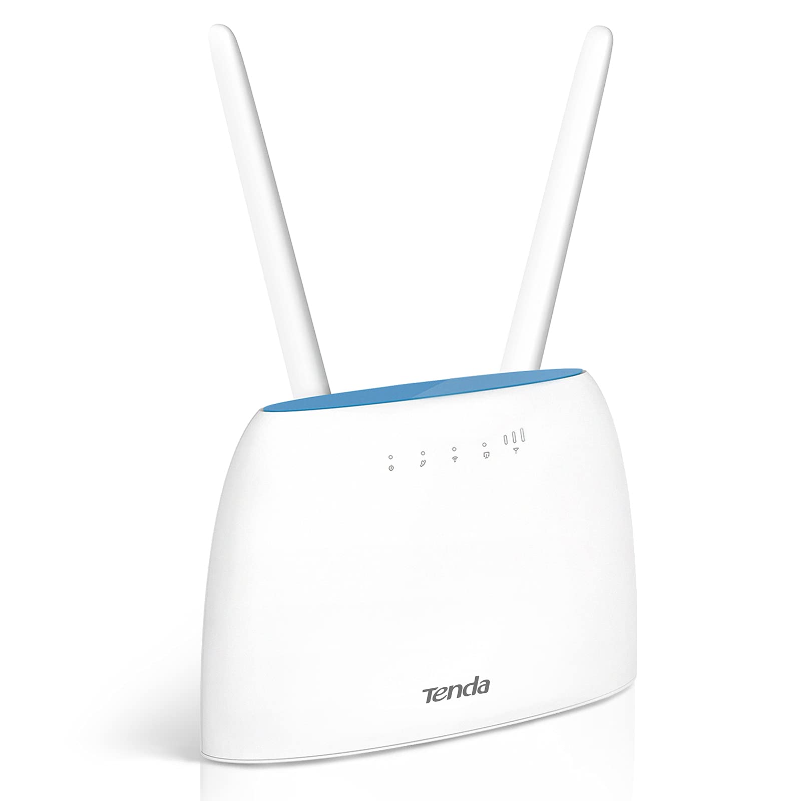 رابط 4G + Cat6 Tenda 4G09 AC1200 مودم بی‌سیم تحت تأثیر موبایل دو بانده مودم، شیار SIM شبکه 4G/3G باز، بدون نیاز به پیکربندی، تا 64 دستگاه قابل اتصال، 2 پورت گیگابیت، نظارت بر ترافیک داده، آموزش پلاگ انگلستان 4G + CAT6|Wi-Fi AC1200|استفاده خانگی