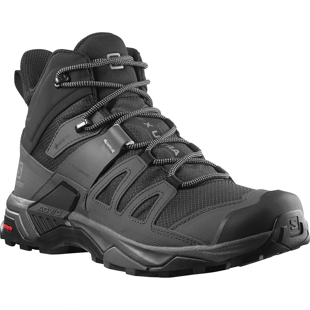 کفش مردانه SALOMON X Ultra 4، 43 EU، سیاه/مغناطیسی/آبی مروارید