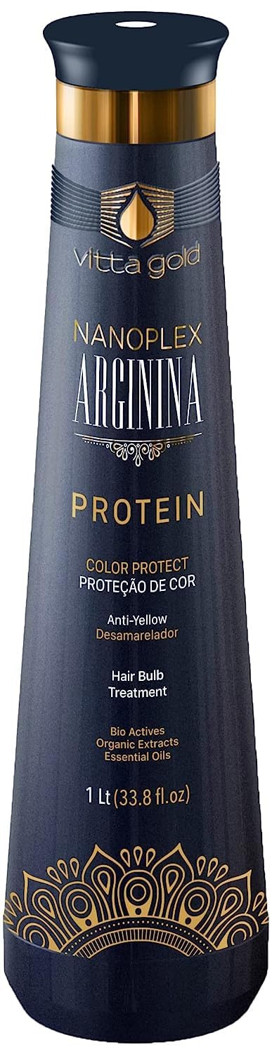 شامپو Vitta Gold Nanoplex با آرژنین و پروتئین کراتین 1 لیتر