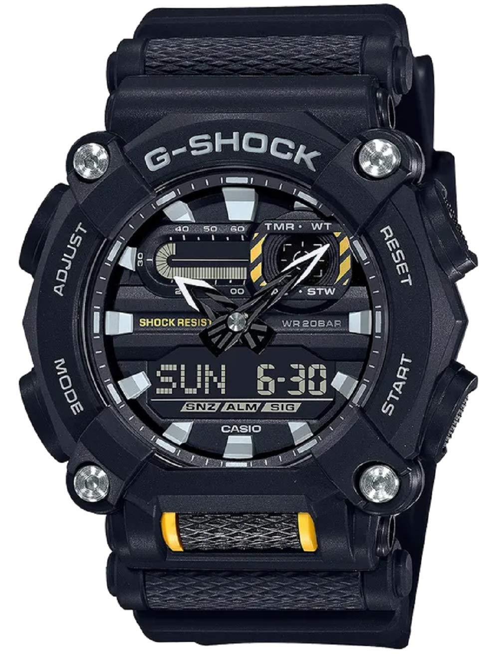 ساعت جهانی دیجیتال-آنالوگ Casio G-Shock با رنگ سیاه