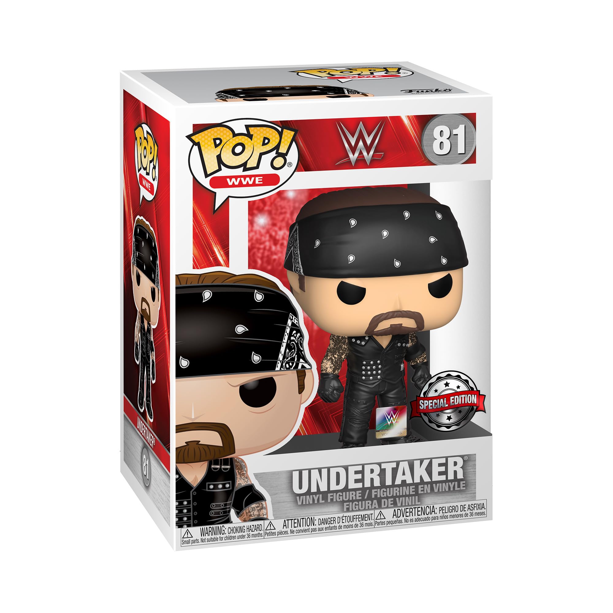 فانکو پاپ! WWE: بونیارد اندرتیکر از Amazon Exclusive، چند رنگ
