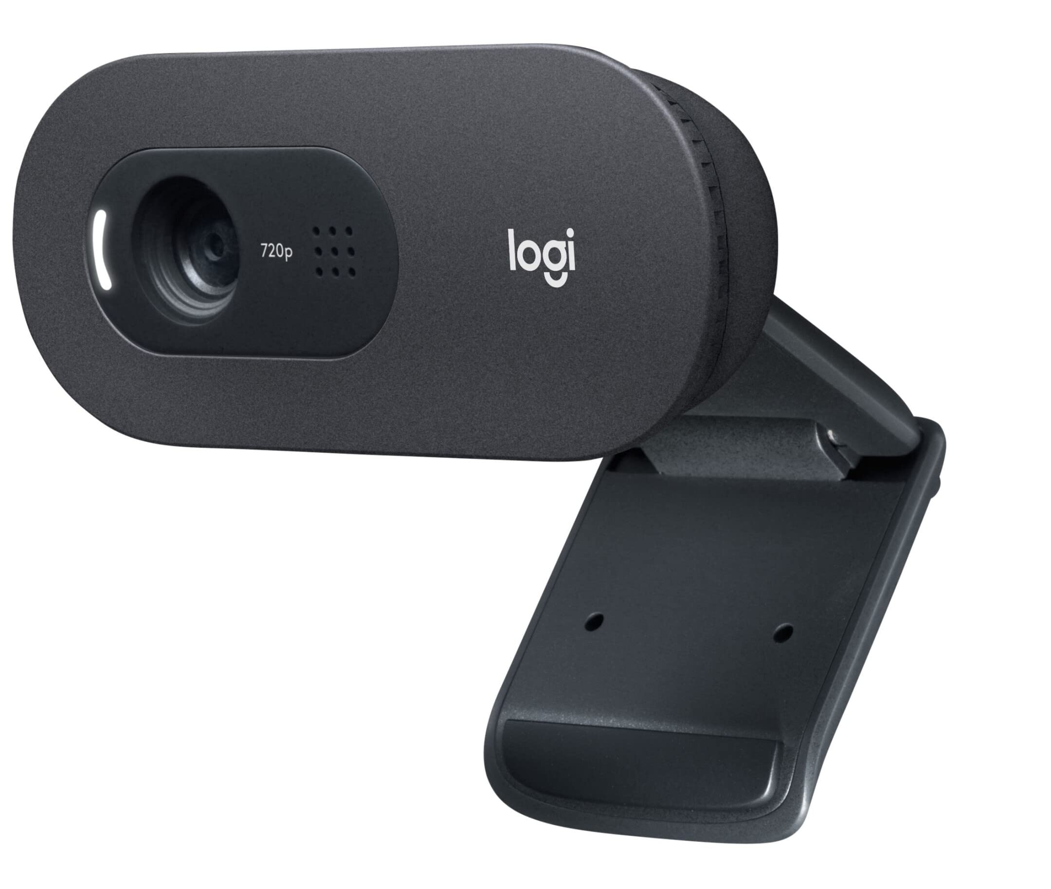 وب‌کم تجاری Logitech C505e برای برنامه‌های تماس تصویری، USB تک‌پورت