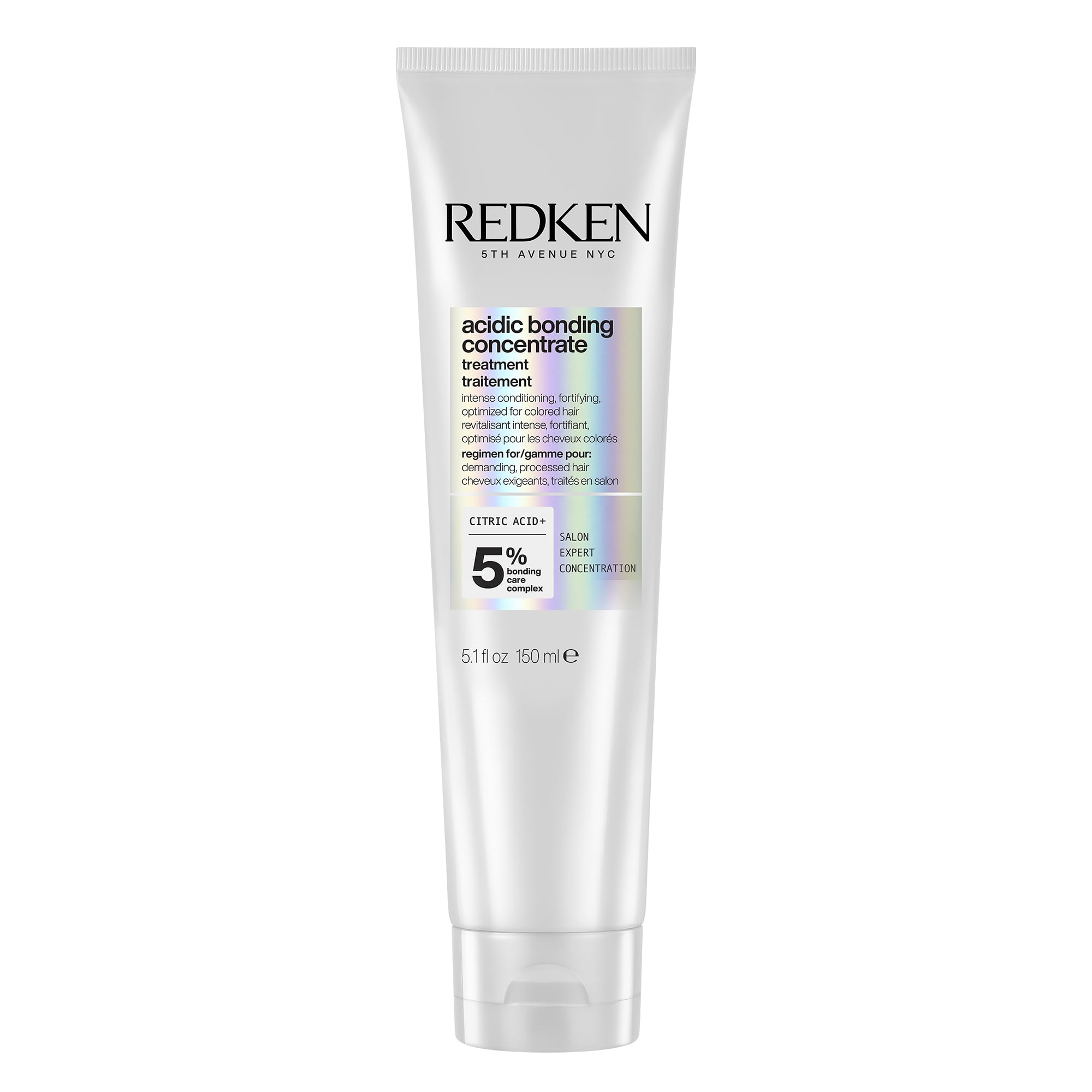 ضمن معالجه اسیدی، ادویه Redken Acidic Bonding Concentrate Leave In Conditioner
موهای آسیب‌دیده و ضعیف را درمان کرده
بنایی و تقویت کننده‌ی باند موها
صاف می‌کند و حفاظت حرارتی ارائه می‌دهد
حجم 150 میلی لیتر