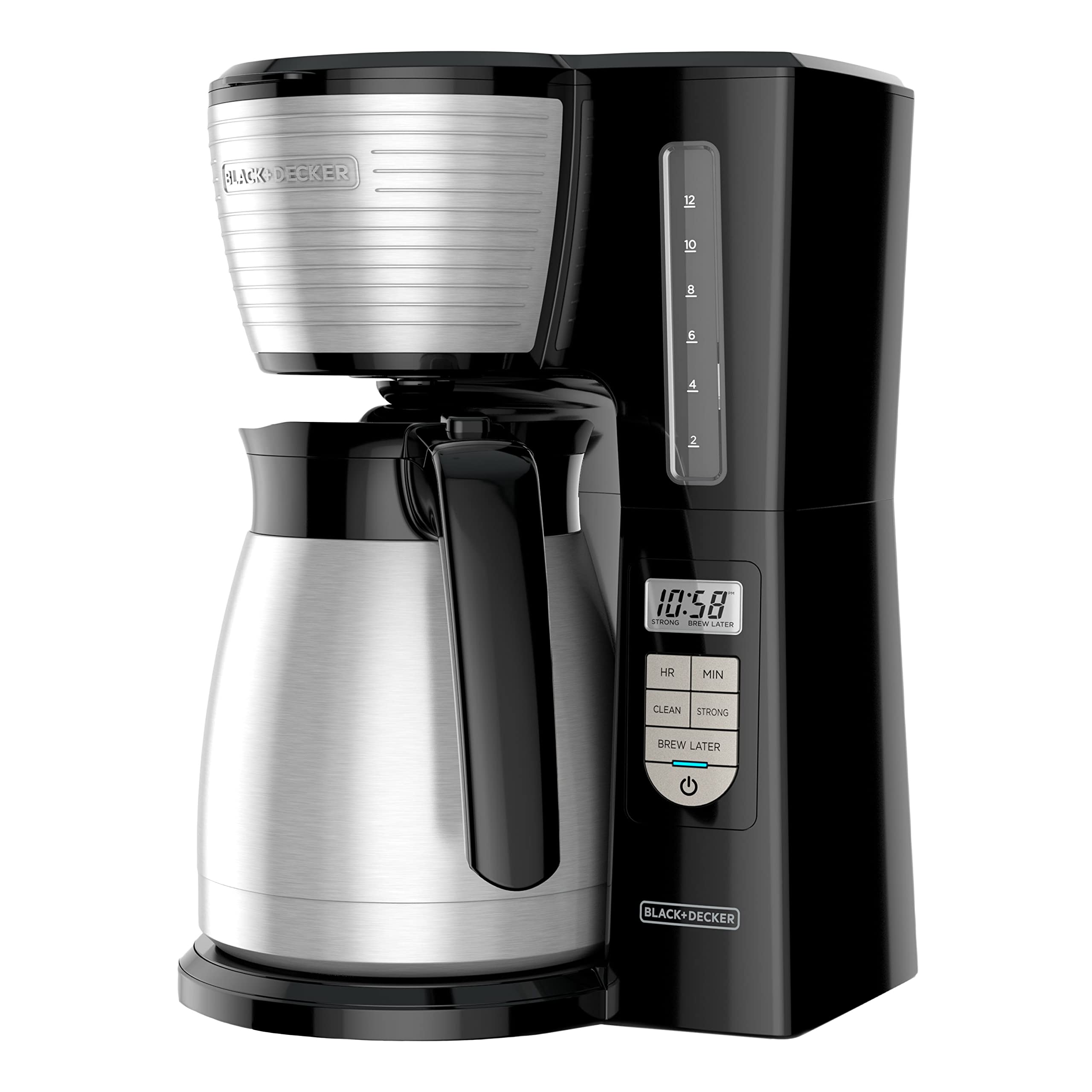 قهوه‌ساز ۱۲ فنجانه BLACK+DECKER CM2045B-1