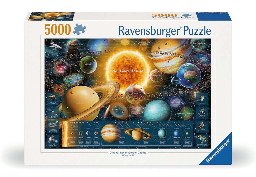 پازل 5000 تکه ای Ravensburger Space Odyssey برای بزرگسالان و کودکان بالای 12 سال