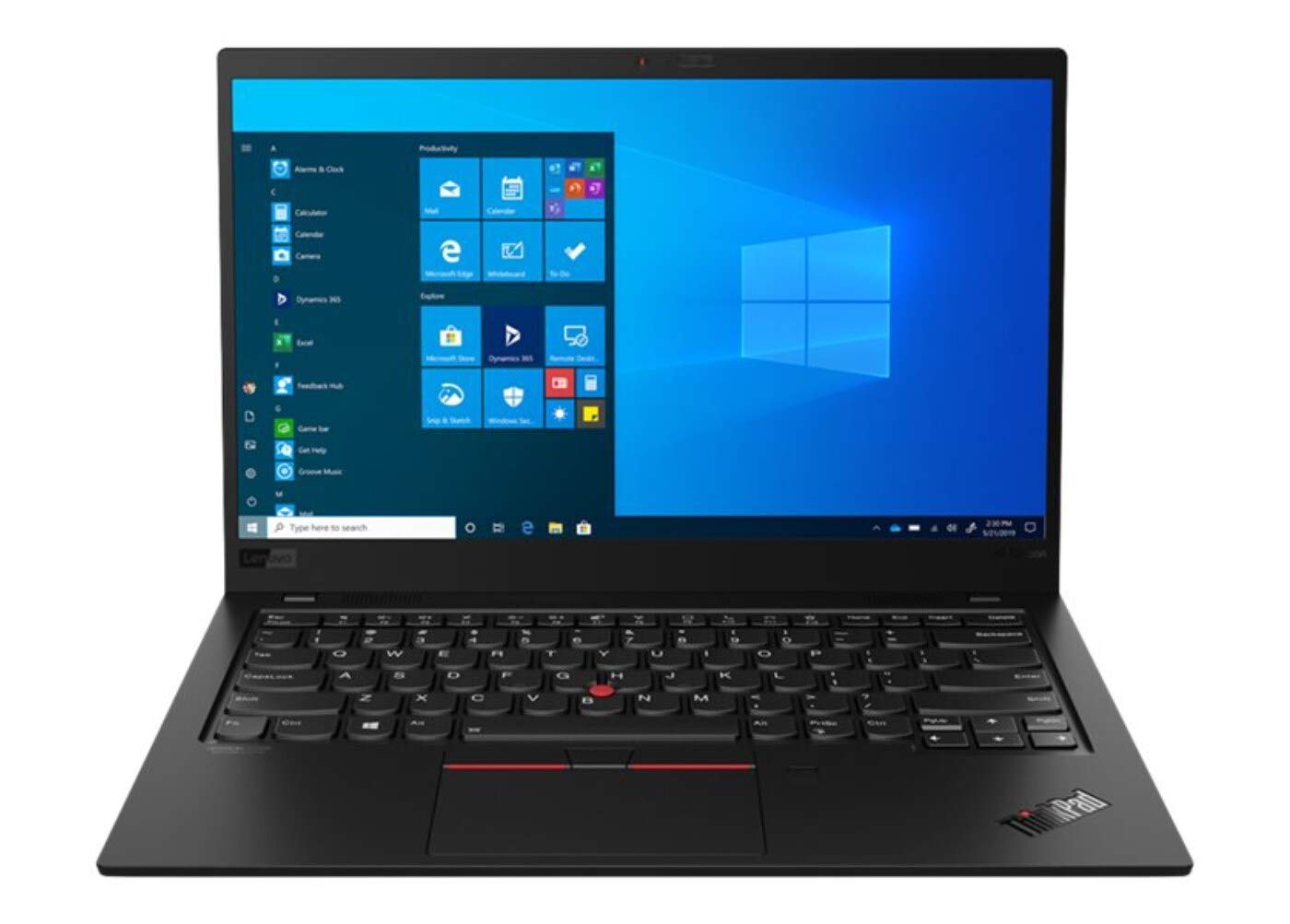 لپ تاپ Lenovo ThinkPad X1 Carbon نسل 8 با صفحه نمایش 14 اینچی FHD Ultrabook (400 نیت)، با پردازنده Intel i7-10610U نسل 10 که تا 4.90 گیگاهرتز سرعت دارد، همراه با 1 ترابایت حافظه های بر پایه PCIe SSD، 16 گیگابایت رم، و ویندوز 10 Pro (نسخه بازسازی شده)، رنگ مشکی i7|16GB|1TB SSD