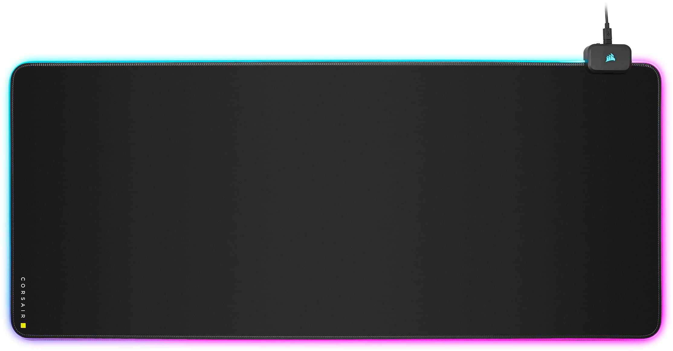 پد موس بازی کردن Corsair Mm700 Rgb Extended Cloth ، Mm700 Rgb 36.6 اینچ در 15.7 اینچ ، رنگ مشکی