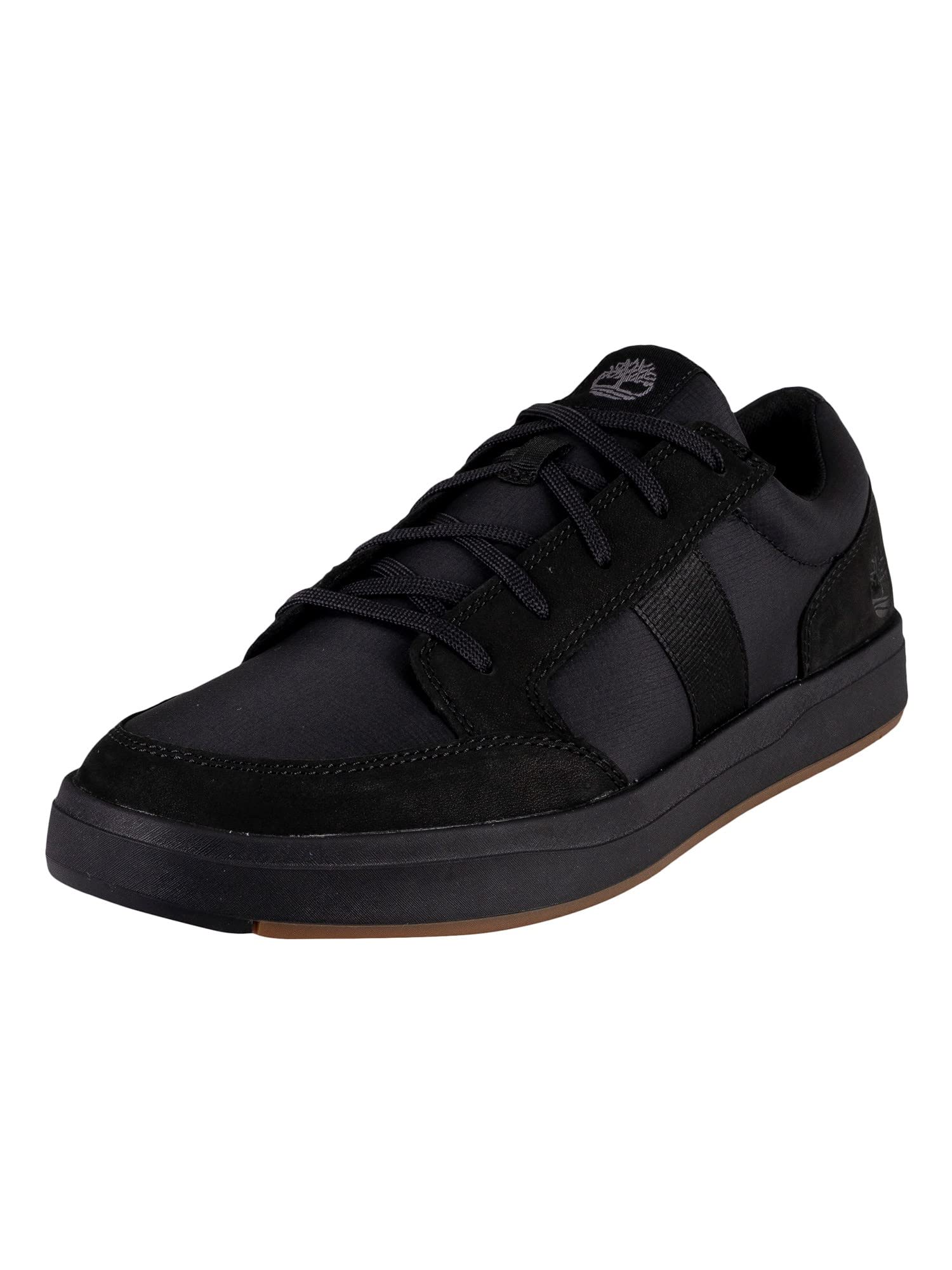کفش اکسفورد Timberland DAVIS SQUARE F/L OXFORD SNEAKER برای پسران با پوست نابک نوک‌تیز رنگ سیاه سایز ۴۳ اروپا