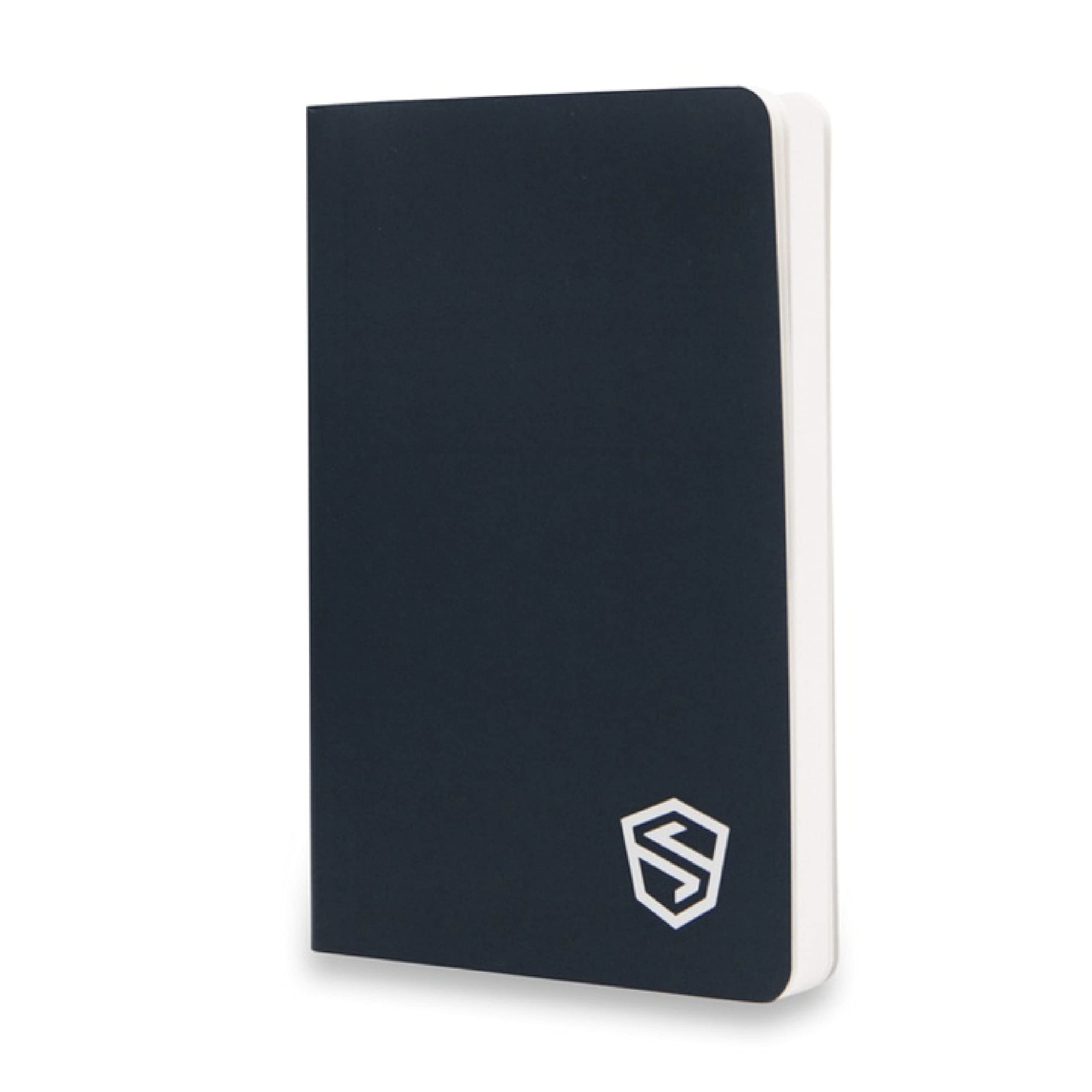 دفترچه Stonebook SHIELDFOLIO - ایمن‌ترین دفترچه ذخیره‌سازی عبارات بذری رمزارزی در جهان - ضد هک، ضدآب دفترچه ذخیره‌سازی سرد ویتکوین برای کلیه کیف‌های سخت‌افزاری - تریزور، لجر، کلدکارد و سایرین