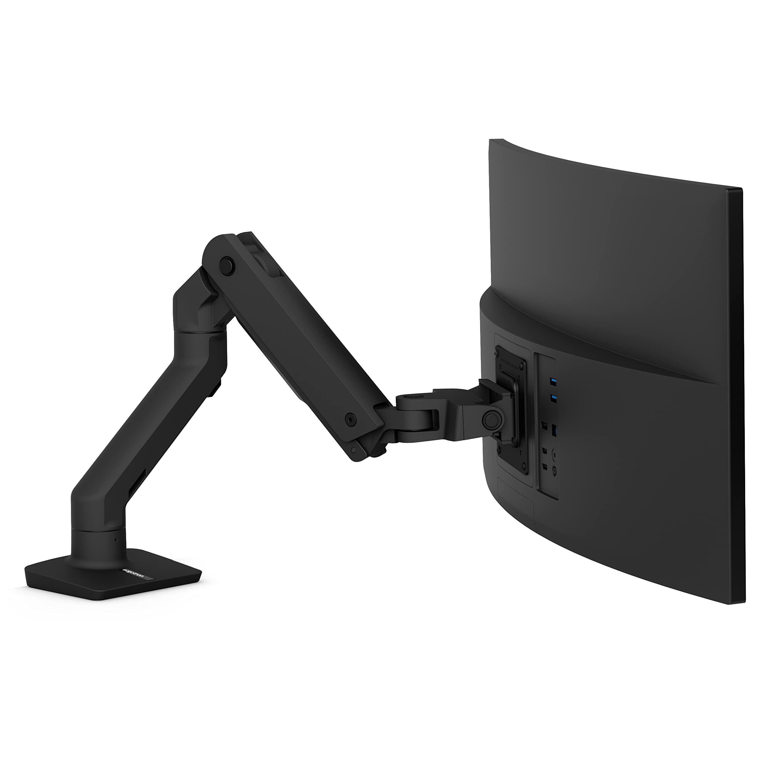 پایه مانیتور تک‌دستگاهی اولتراواید ارگوترون HX با نصب میزی VESA برای مانیتورهای تا 49 اینچ وزن 9.1-19.1 کیلوگرم، 1 دیسپلی، رنگ مشکی، HX Arm