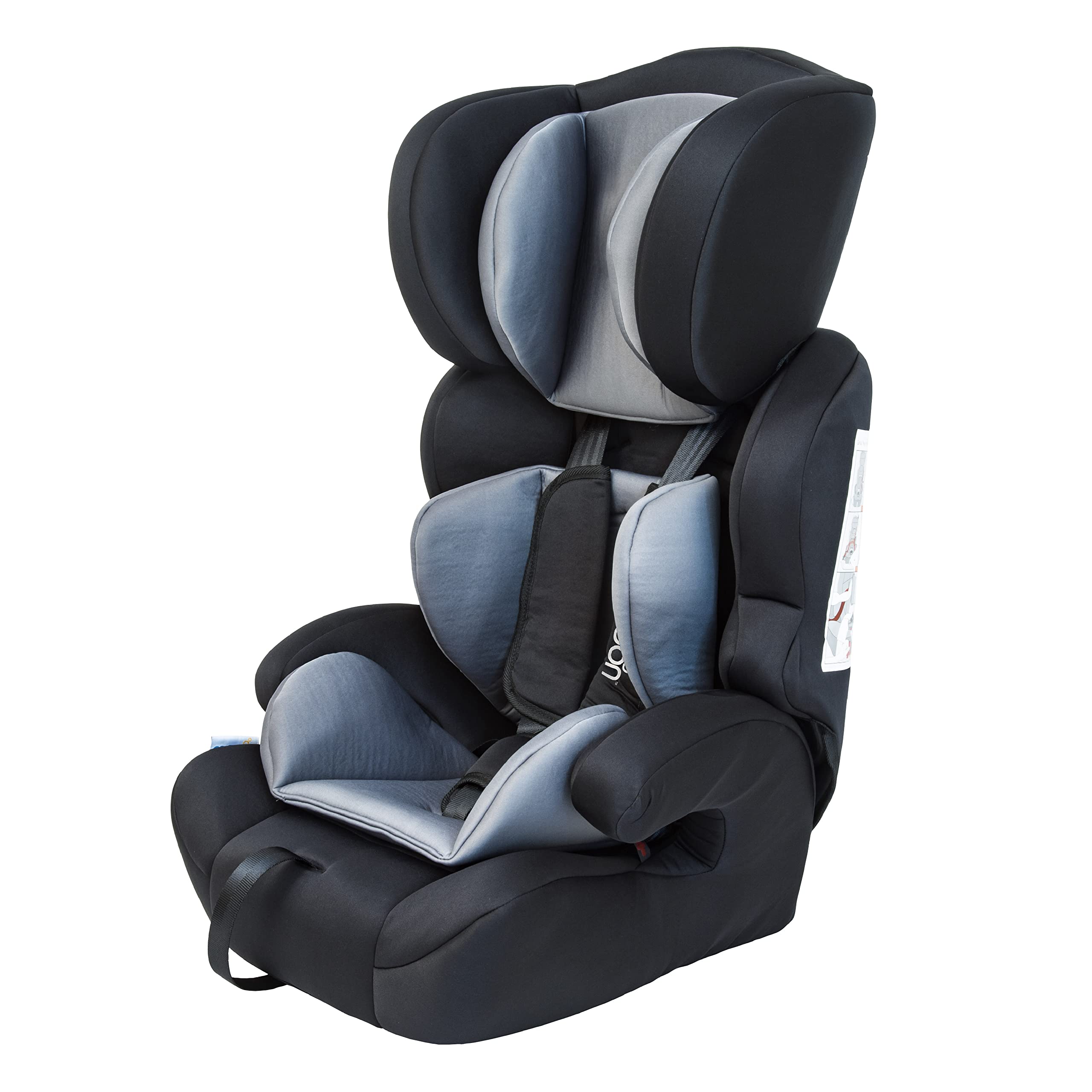 Moon Tolo Baby Car Seat for Group 1,2,3, خاکستری