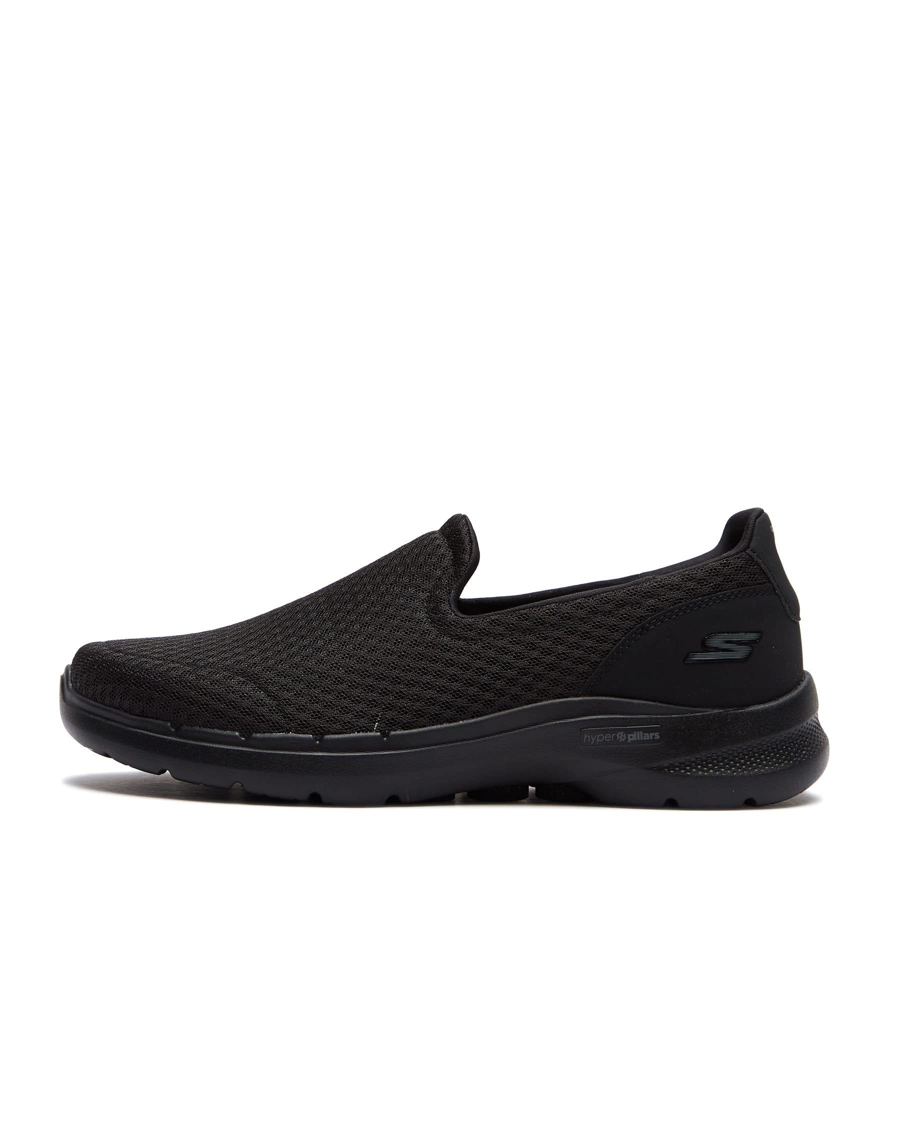 کفش اسنیکر مردانه اسکیچرز (Skechers) مدل Go Walk 6 Motley، سایز 43 (EU)، رنگ: مشکی