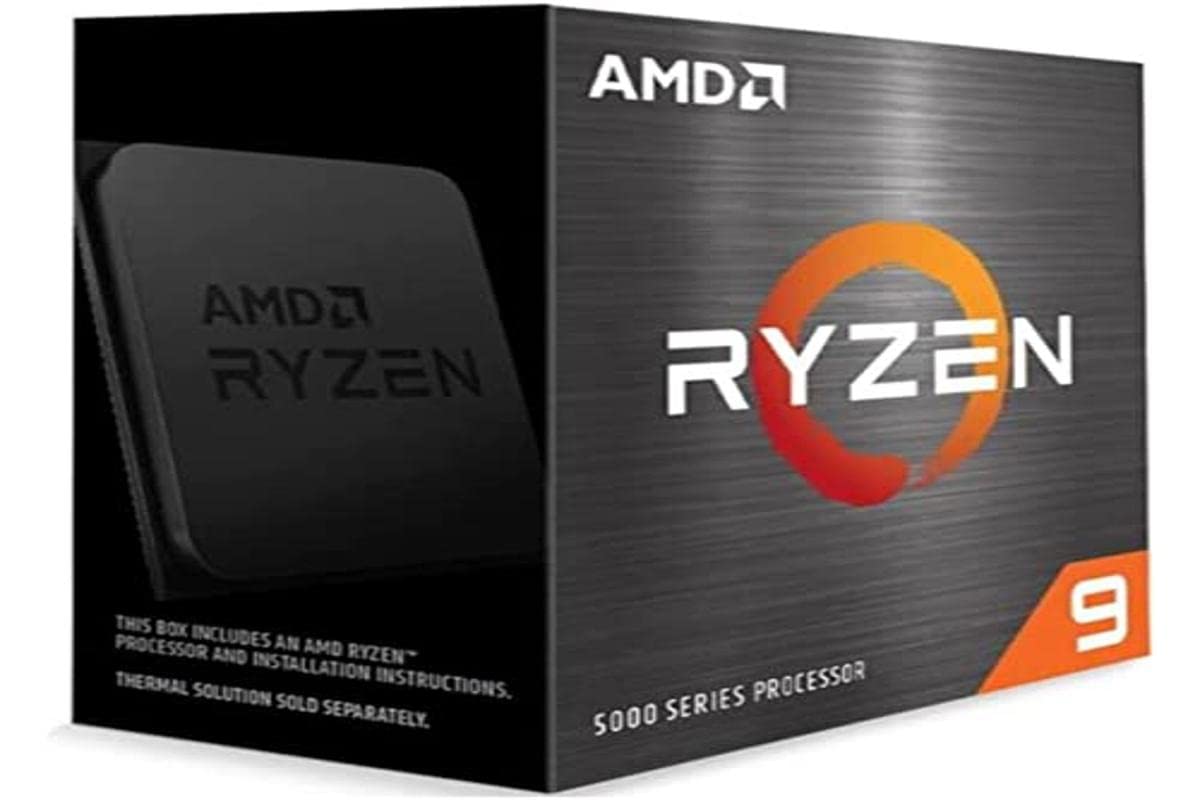 پردازنده AMD Ryzen 9 5950X با فرکانس 3.4 گیگاهرتز و حافظه نهان 64 مگابایت L3
