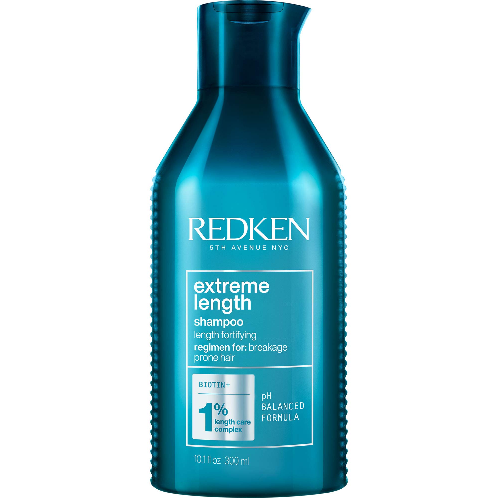 شامپو Redken Extreme Length | برای رشد مو | پیشگیری از شکستگی و تقویت مو | حاوی بیوتین | 10.1 اونس مایع, 286.34 میلی لیتر (بسته 1 عدد)