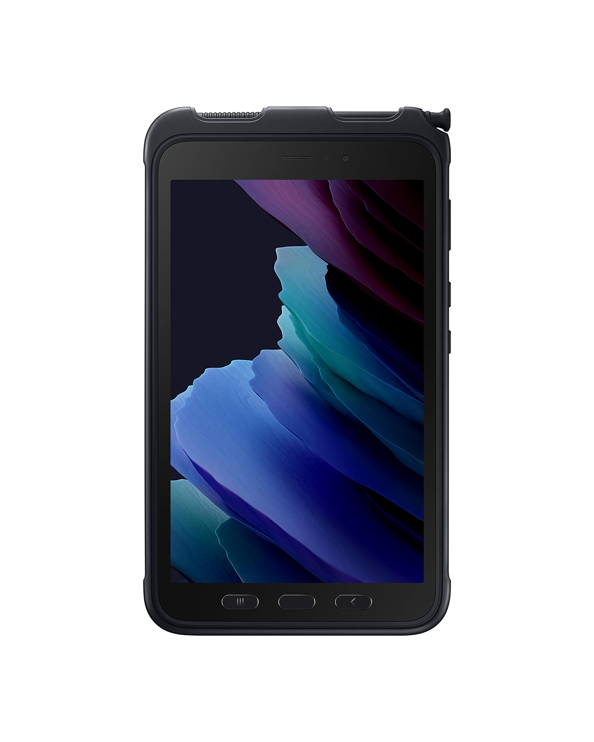 تبلت قوی Samsung Galaxy Tab Active3 ضدآب 8 اینچی | 64 گیگابایت | WiFi و LTE (قفل باز) | امنیت زیست‌سنجی (SM-T575)، مشکی LTE/قفل باز