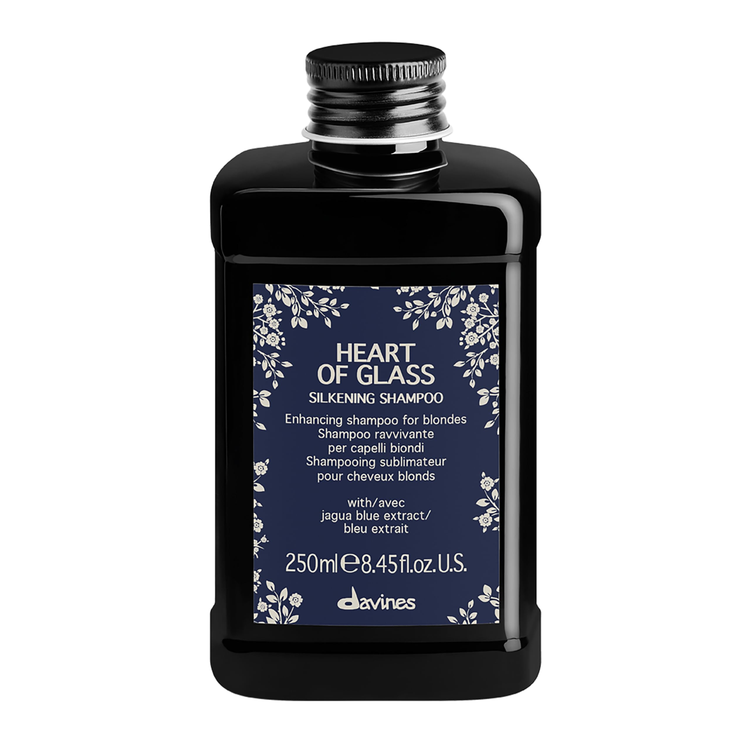 شامپو نرم‌کننده Davines Heart of Glass برای مراقبت از موهای بلوند، 8.45 اونس مایع (بسته‌ی ۱ عدد) (۸.۴۵ اونس مایع)