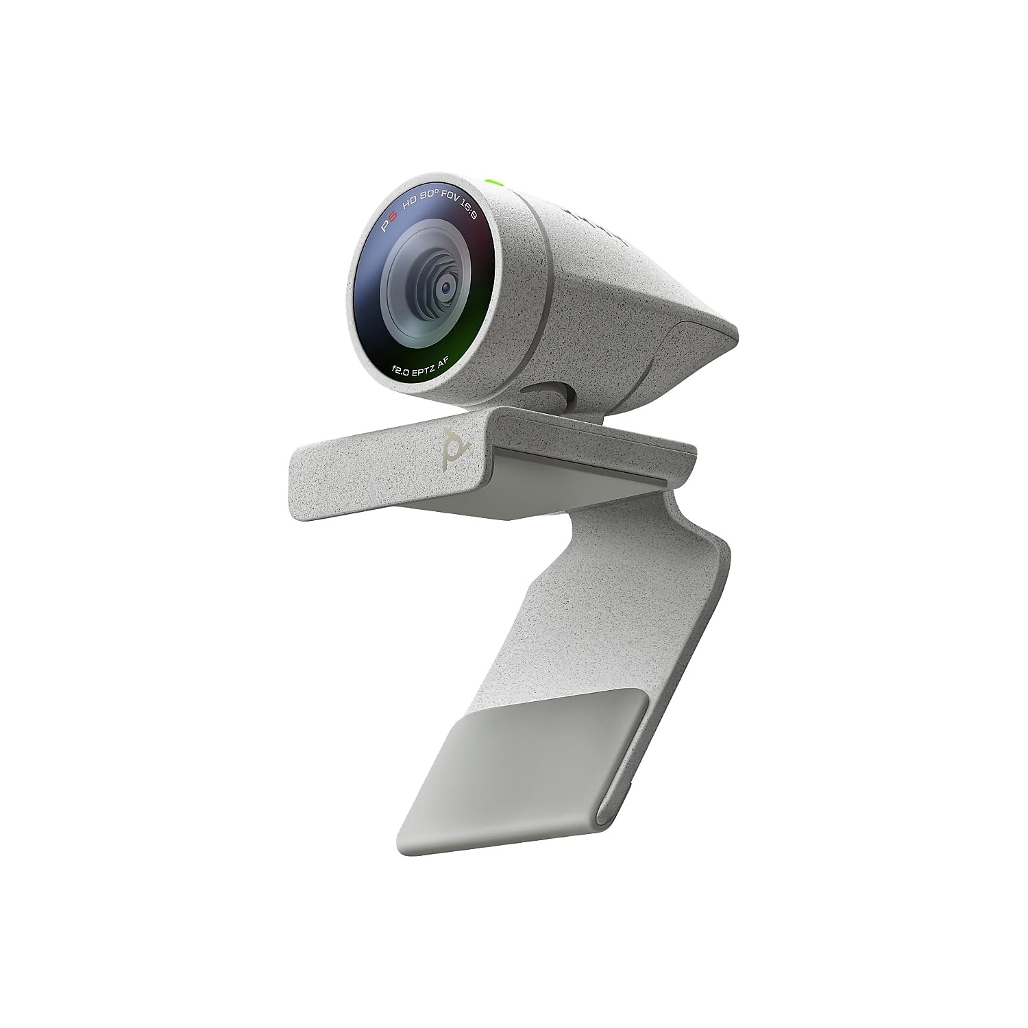 دوربین وب حرفه ای Poly (Plantronics + Polycom) Studio P5 با کیفیت تصویر HD دوربین کنفرانس ویدیویی 1080P HD Plantronics، رنگ سفید، مدل 2200-87070-001 Webcam Poly Studio P5