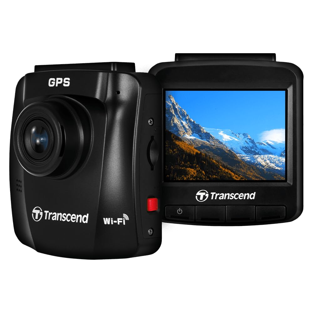 Transcend Drivepro 250 Dashcam Mit Gps Blickwinkel Horizontal Max.=140 Degree 12 V, 24V Wlan, Akku, Ts-Dp250A-32G Camera DrivePro
