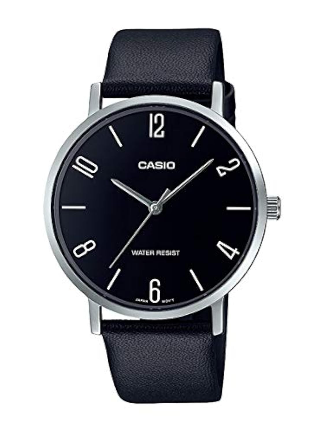 ساعت مردانه Casio - مدل MTP-VT01L-1B2UDF با ظرفیت سیاه و بند مشکی