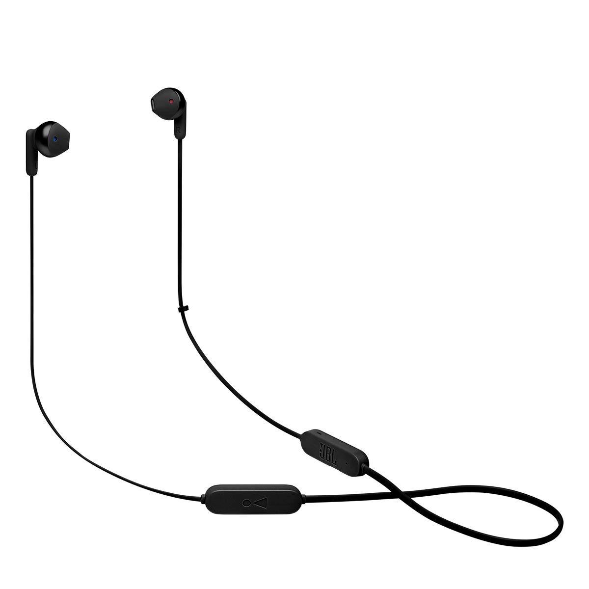 هدفون بی‌سیم داخل گوشی JBL Tune 215 با میکروفون/ریموت 3 دکمه‌ای و کابل تخت - سیاه - درایورهای 12.5 میلی‌متری سیاه