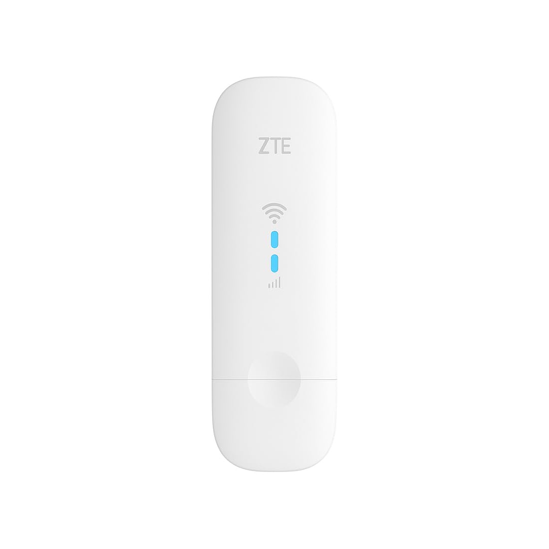 ZTE MF79U، Wingle -CAT4-4G مودم وای فای-USB آنلاک شده، وای فای سفر کم هزینه، 150 مگابیت بر ثانیه، پورت‌های آنتن خارجی، همراه با گارانتی ۲ ساله- رنگ سفید ZTE MF79U (سفید)