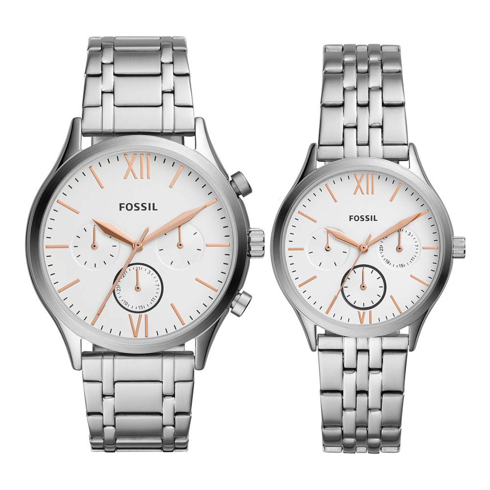 ساعت مردانه Fossil Fenmore Midsize Bq2468Set، نقره ای