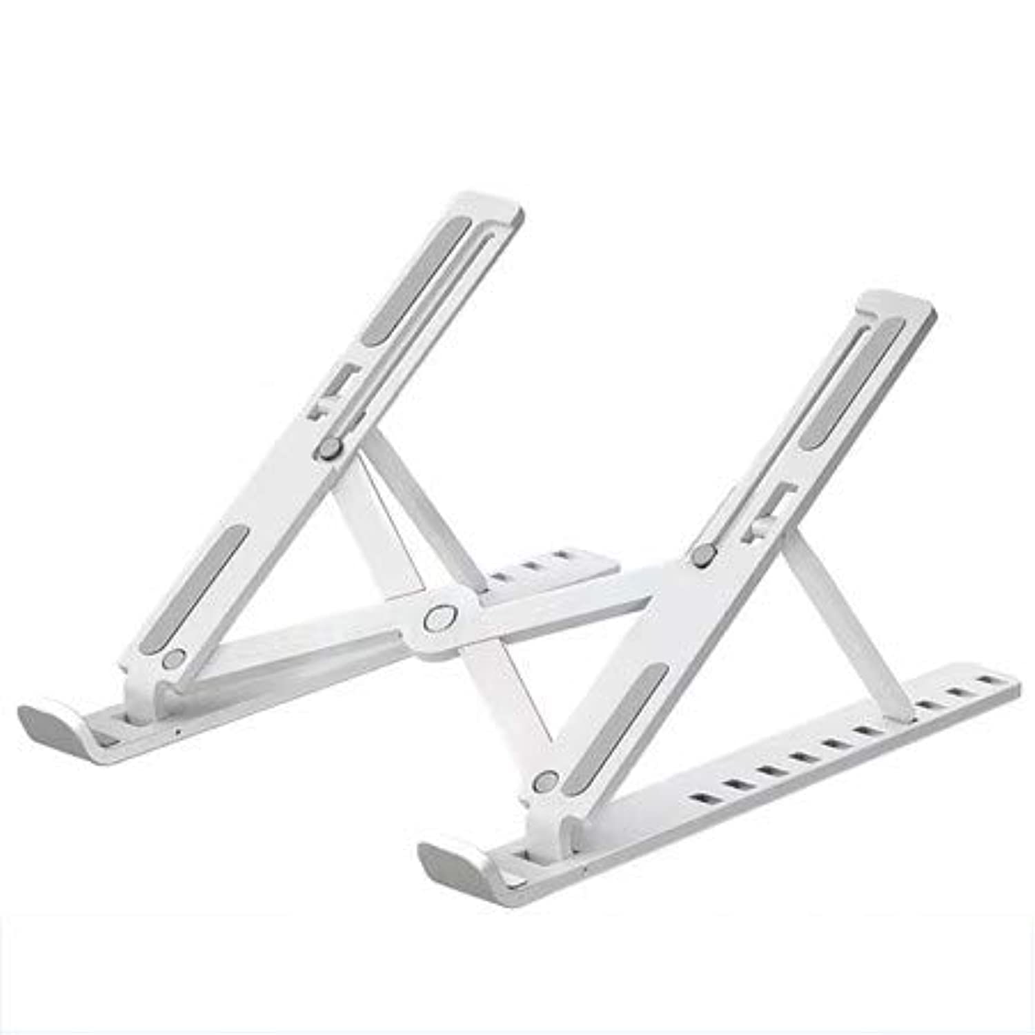 پایه قابل‌تاشوی لپتاپ PerfectHome، نگه‌دارنده نوت‌بوک، تراشه‌ای ABS، پایه‌ای قابل تنظیم و قابل‌حمل برای خنک‌کننده