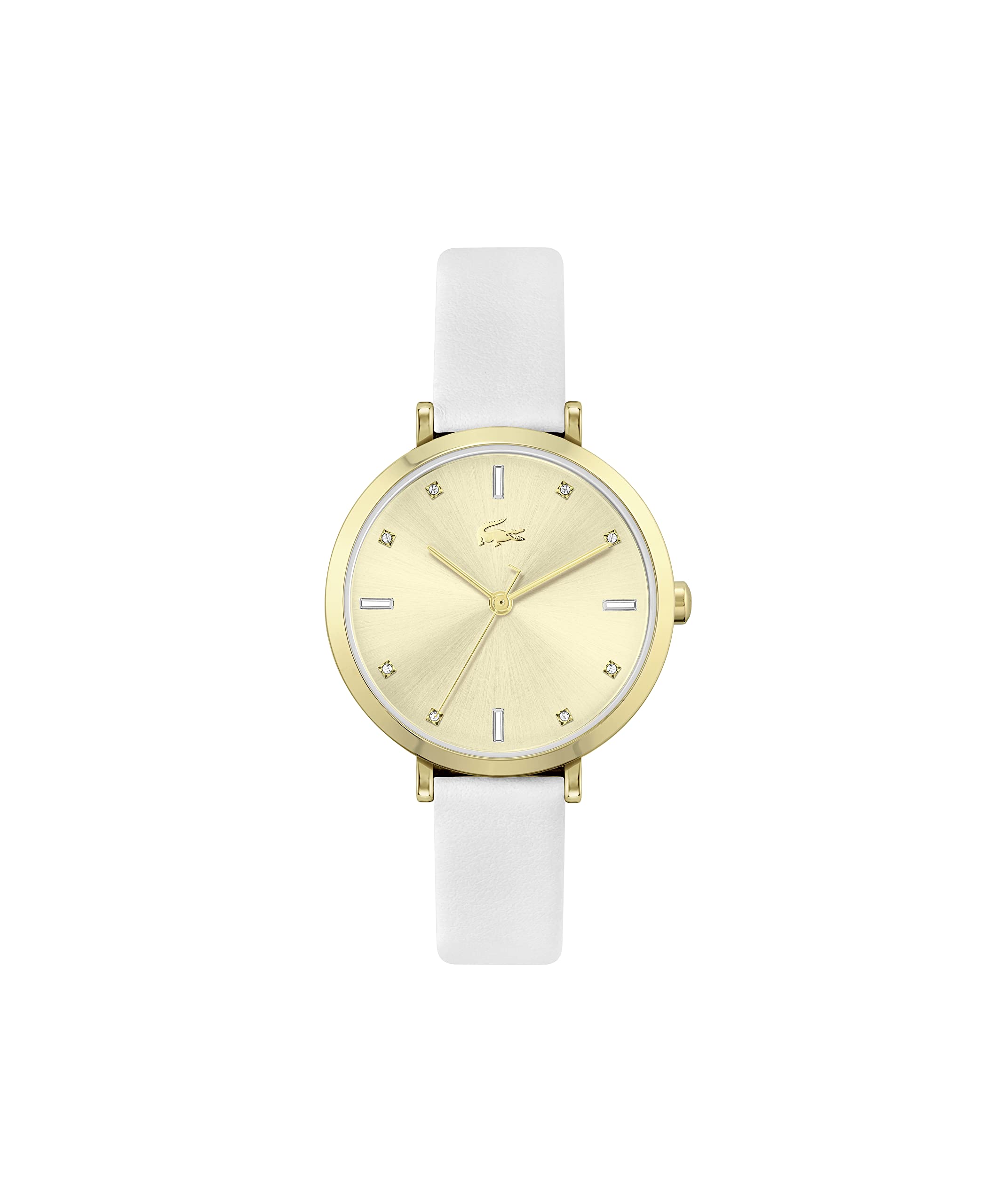 Lacoste GENEVA Women Watch, Analog LIGHT GOLD / WHITE