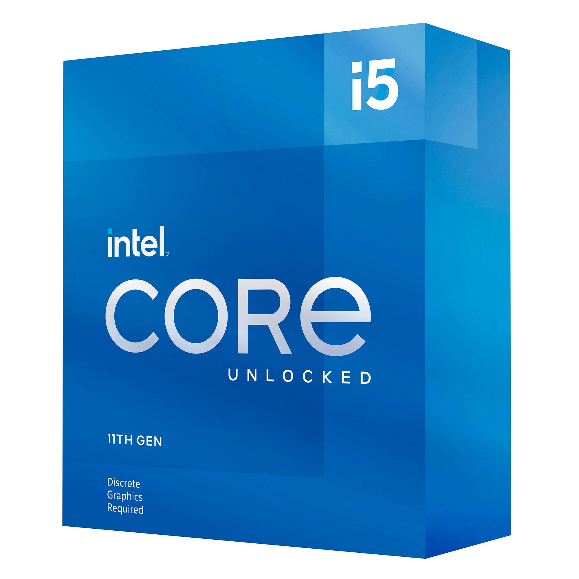 پردازنده میزکار Intel® Core™ i5-11600KF با 6 هسته تا 4.9 گیگاهرتز قفل‌نشده LGA1200 (سری Intel® 500 و چیپست سری 400 انتخابی) 125 وات