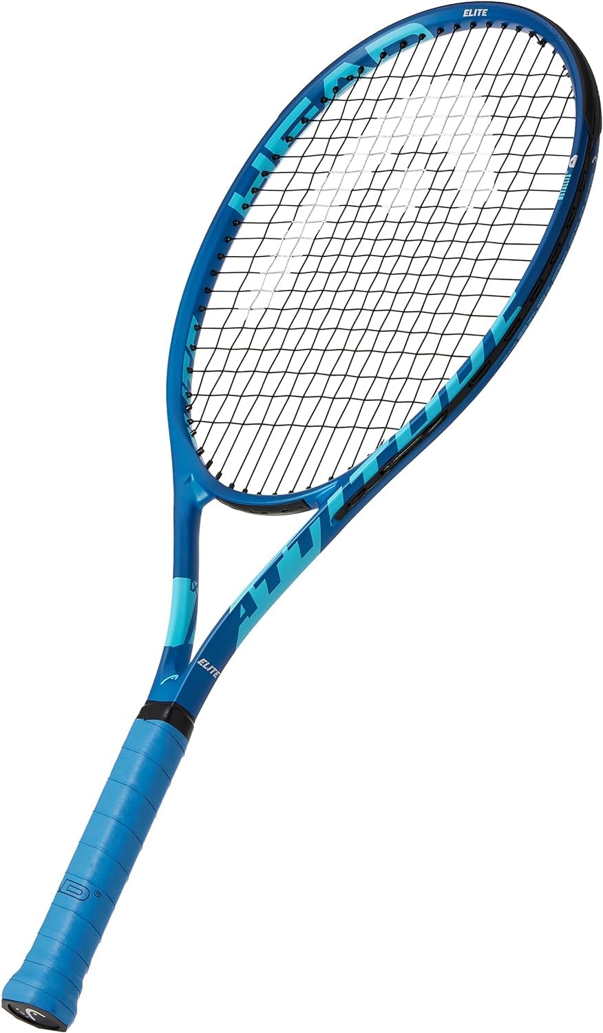 راکت تنیس HEAD Metallix Attitude Elite Blue - راکت تنیس بزرگسالان پیش‌بندی شده سبک - اندازه سر جدید برای ترکیب قدرت و کنترل