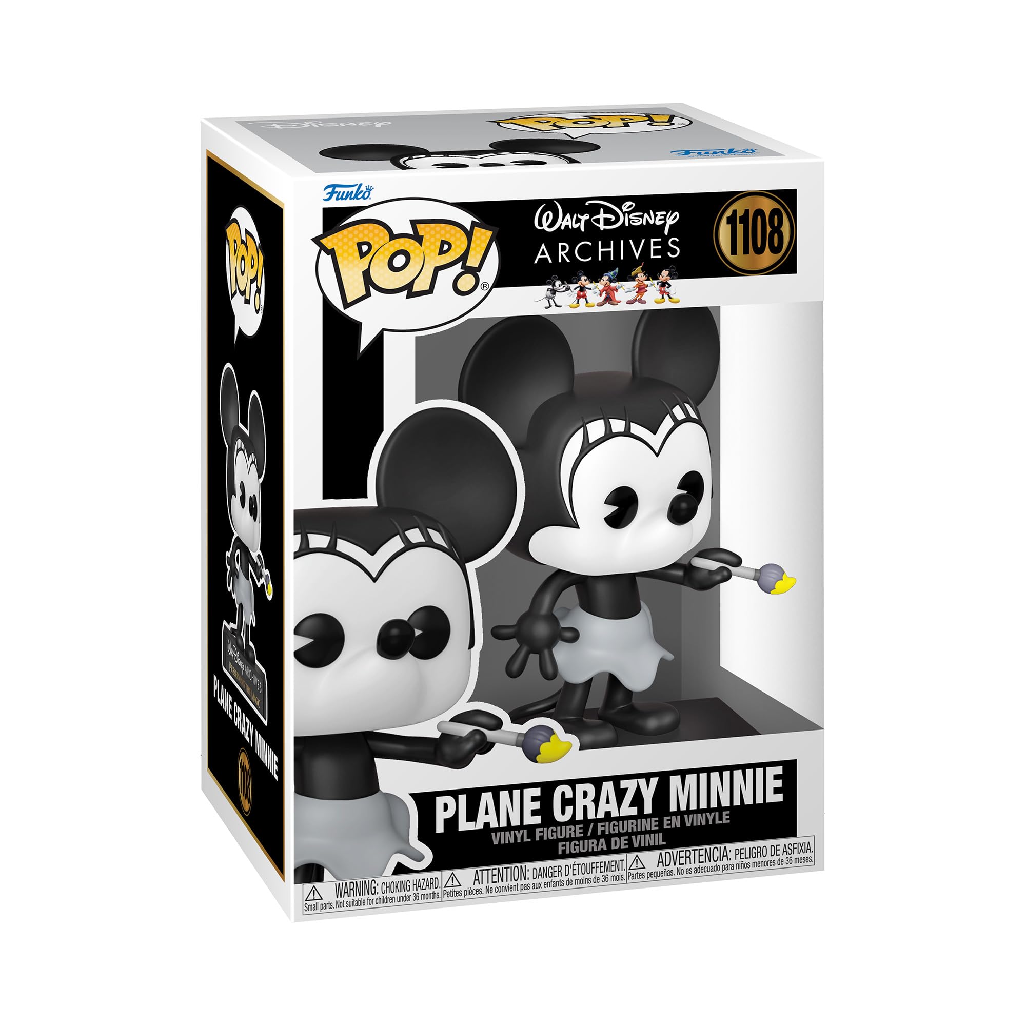فانکو 57623 پاپ دیزنی: مینی موس - مینی از فیلم موسوم به Plane Crazy Minnie (1928)