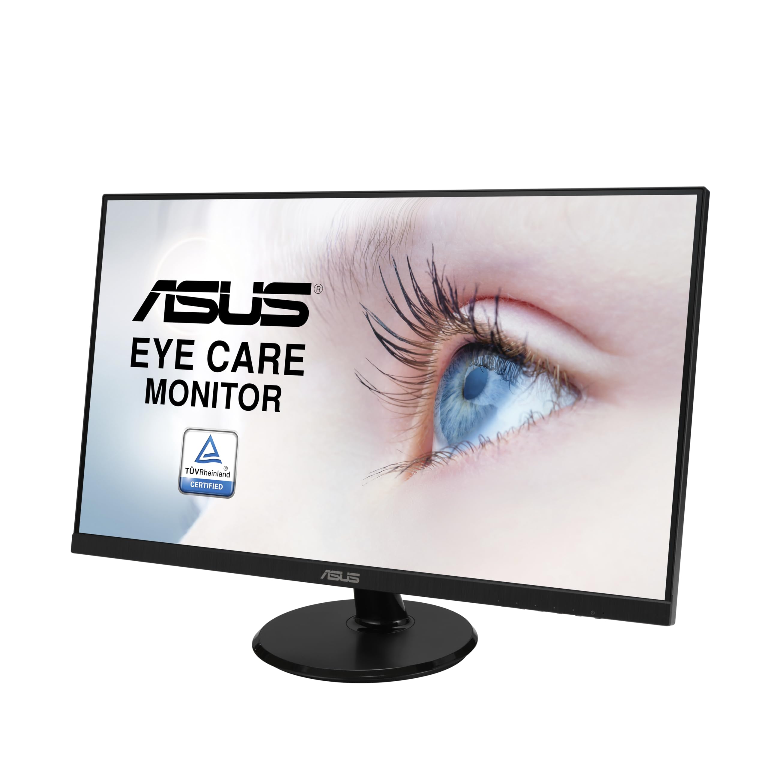 مانیتور مراقبت از چشم ASUS VA27DQ - 27 اینچ، FHD (Full HD 1920 x 1080)، IPS، بدون حاشیه، 75Hz، Adaptive-Sync/FreeSync، DisplayPort، HDMI، مراقبت از چشم، نور کم آبی، رایگان، قابل نصب روی دیوار 27 اینچ VGA، HDMI، DP