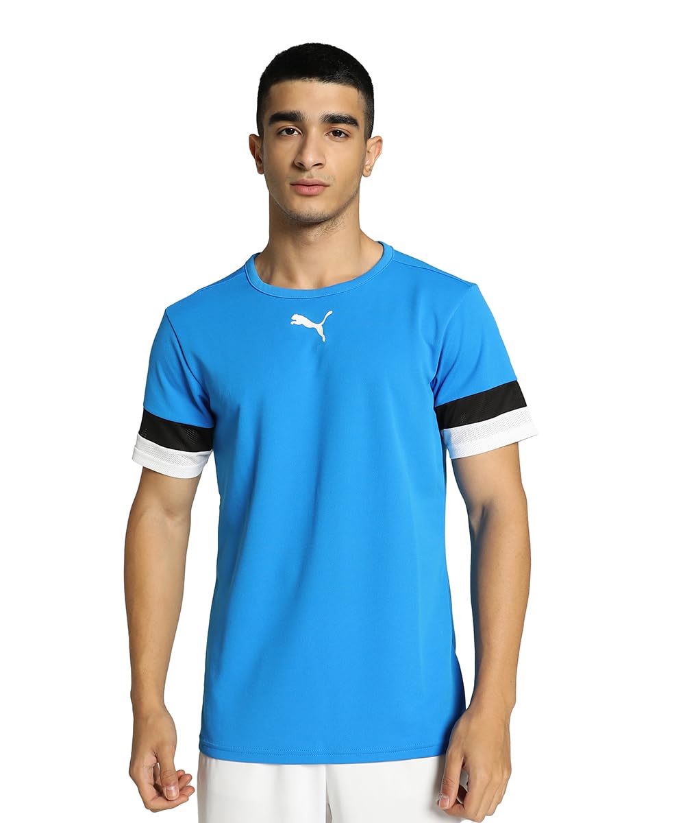 پیراهن جرزی تیمرایز مردانه PUMA ایکس ایکس ال الکتریک بلو لیمونید-پوما بلک-پوما وایت