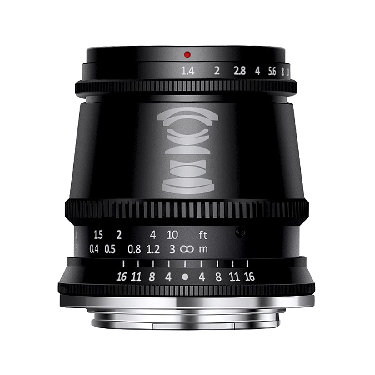 لنز فلزی TTArtisan 17 میلیمتر F1.4 سازگار با سونی E مونت - سیاه 17 میلیمتر F1.4 سیاه
