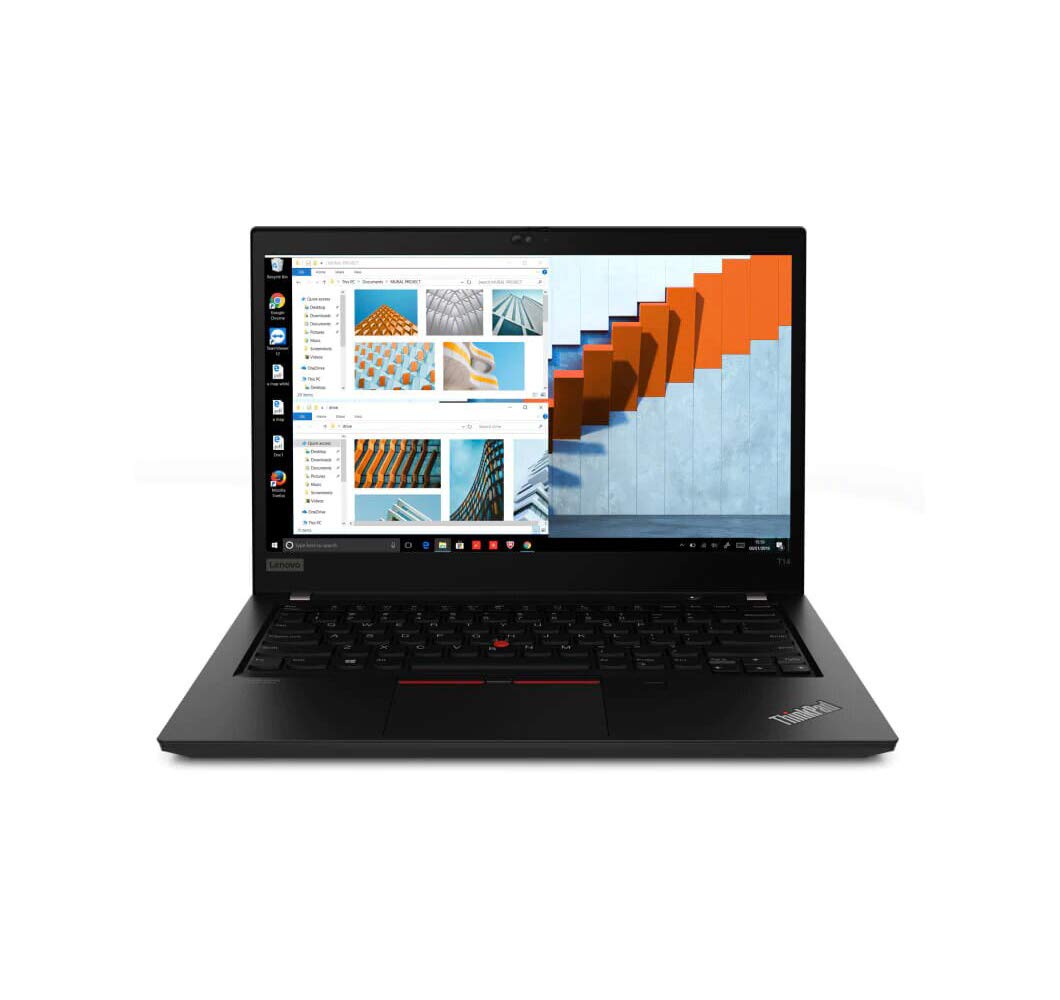 لنوو (تجدید نظر شده) جدیدترین لپ‌تاپ تجاری ThinkPad T14 سال 2020 هوشمند چهارده اینچی با پردازنده نسل 10 Core i5-10310U نمایشگر ضدتابش 16 گیگابایت رم 512 گیگابایت SSD NVMe گرافیک Intel UHD صفحه کلید پشتی روشن WIN11 PRO مشکی
