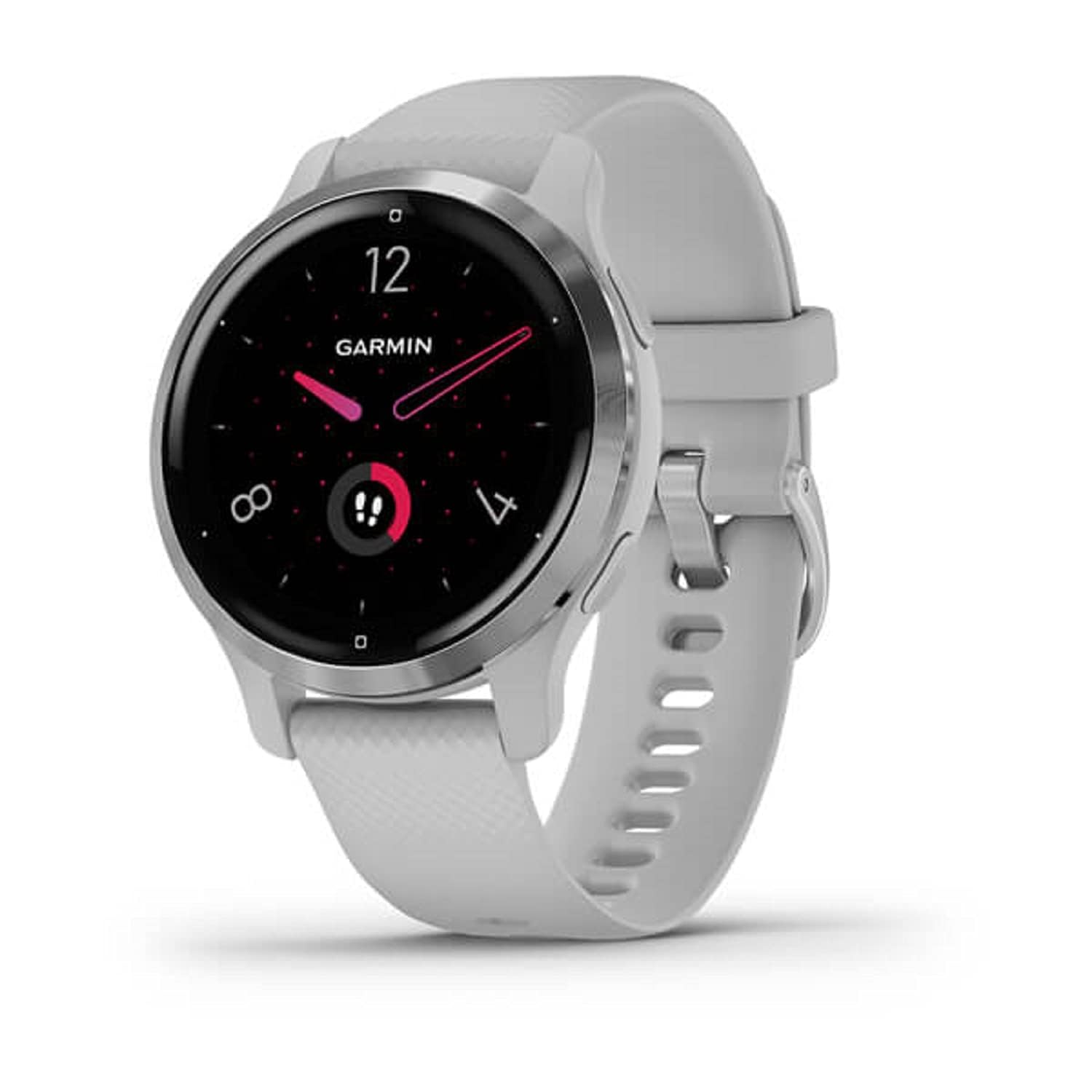 ساعت هوشمند GPS با صفحه نمایش AMOLED GARMIN Venu 2S | ساعت هوشمند با نظارت پیشرفته بر روی سلامتی با عمر باتری تا ۱۰ روز | ساعت هوشمند با بیش از ۲۵ اپلیکیشن ورزشی پیش‌بارگیری‌شده