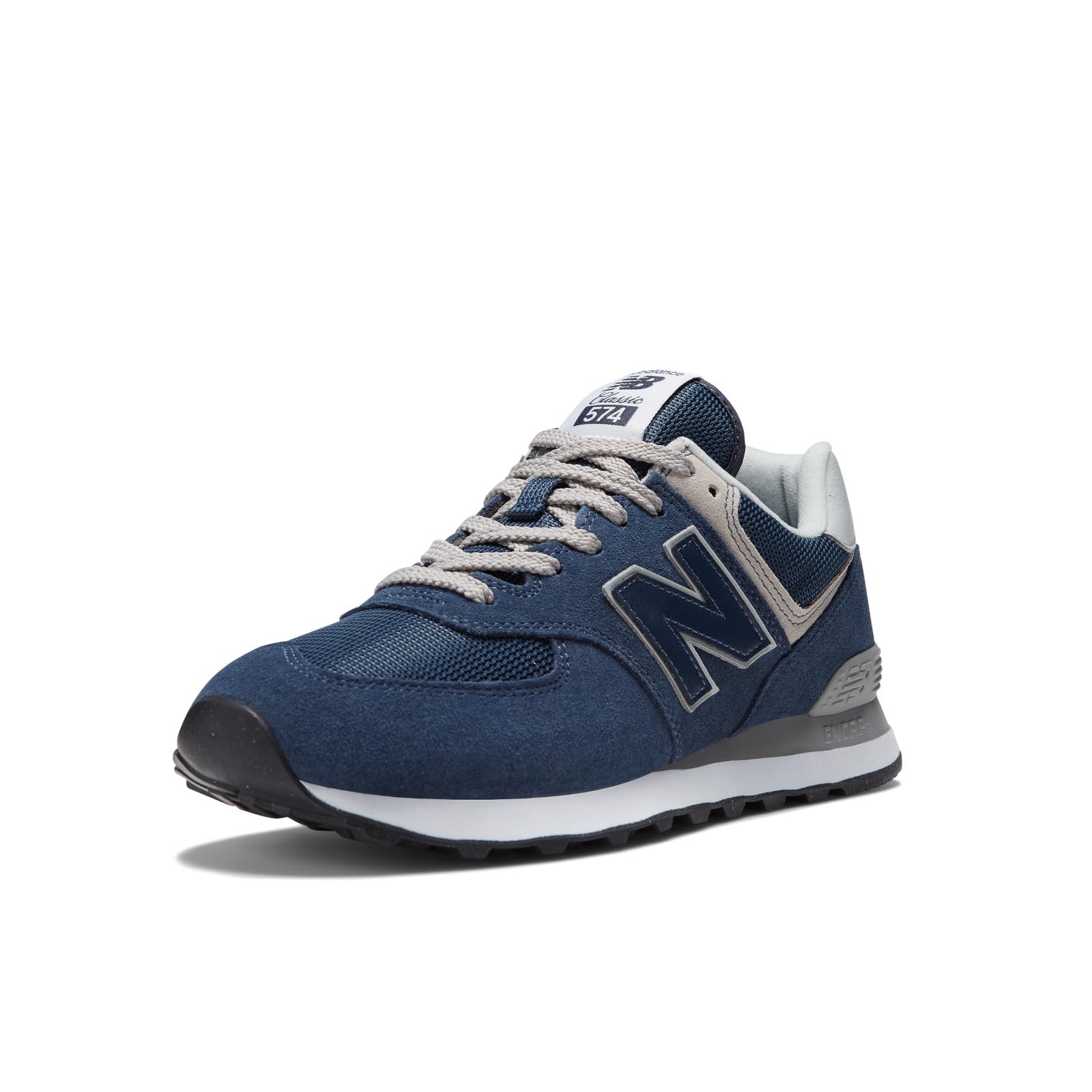 کفش‌های بی‌نظیر New Balance 574 Unisex در سایز 37.5 اروپا با رنگ آبی (نیروی دریایی)
