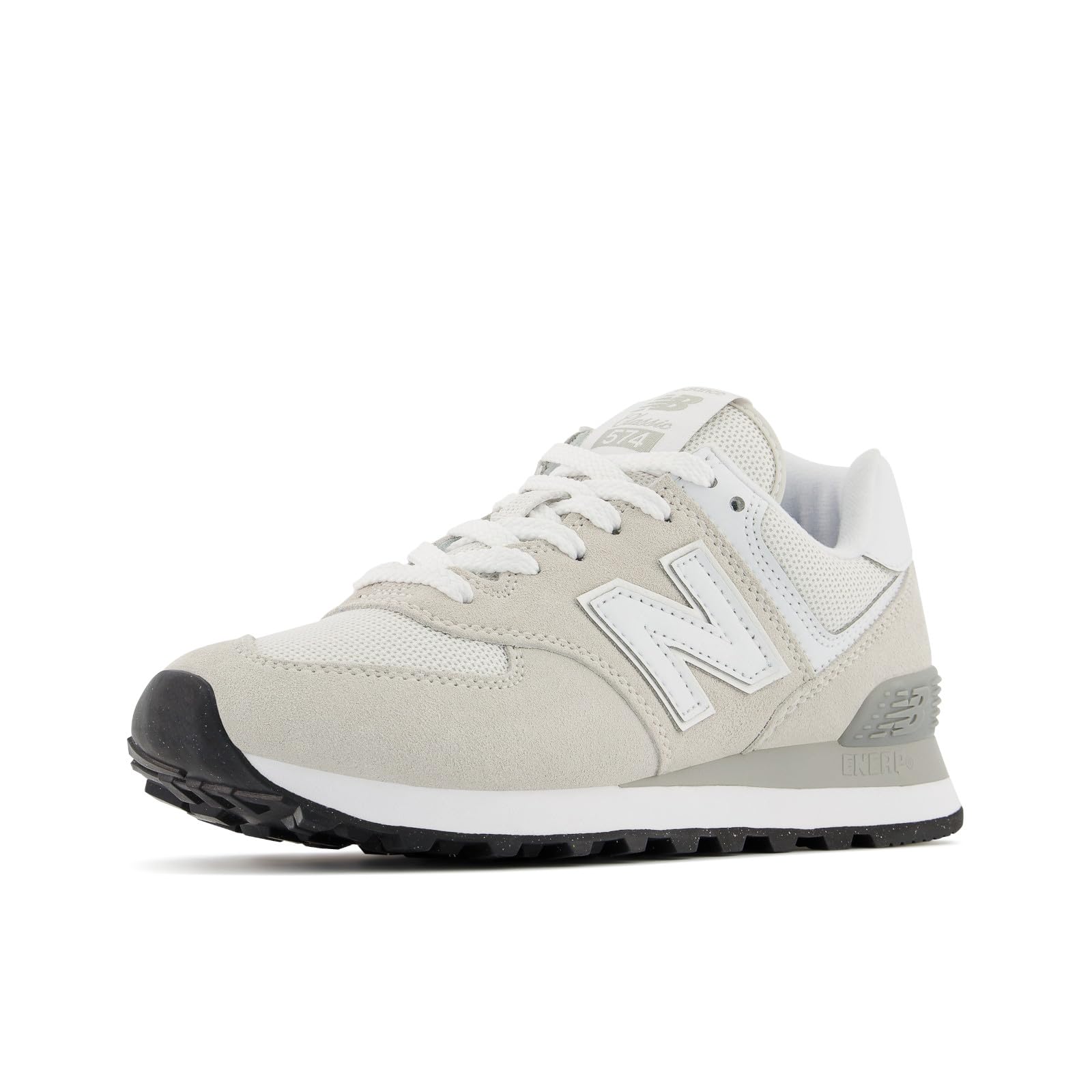 کفش کم‌تاپ زنانه New Balance 574، سایز 37.5 اروپا، رنگ ابر نیمبوس و سفید