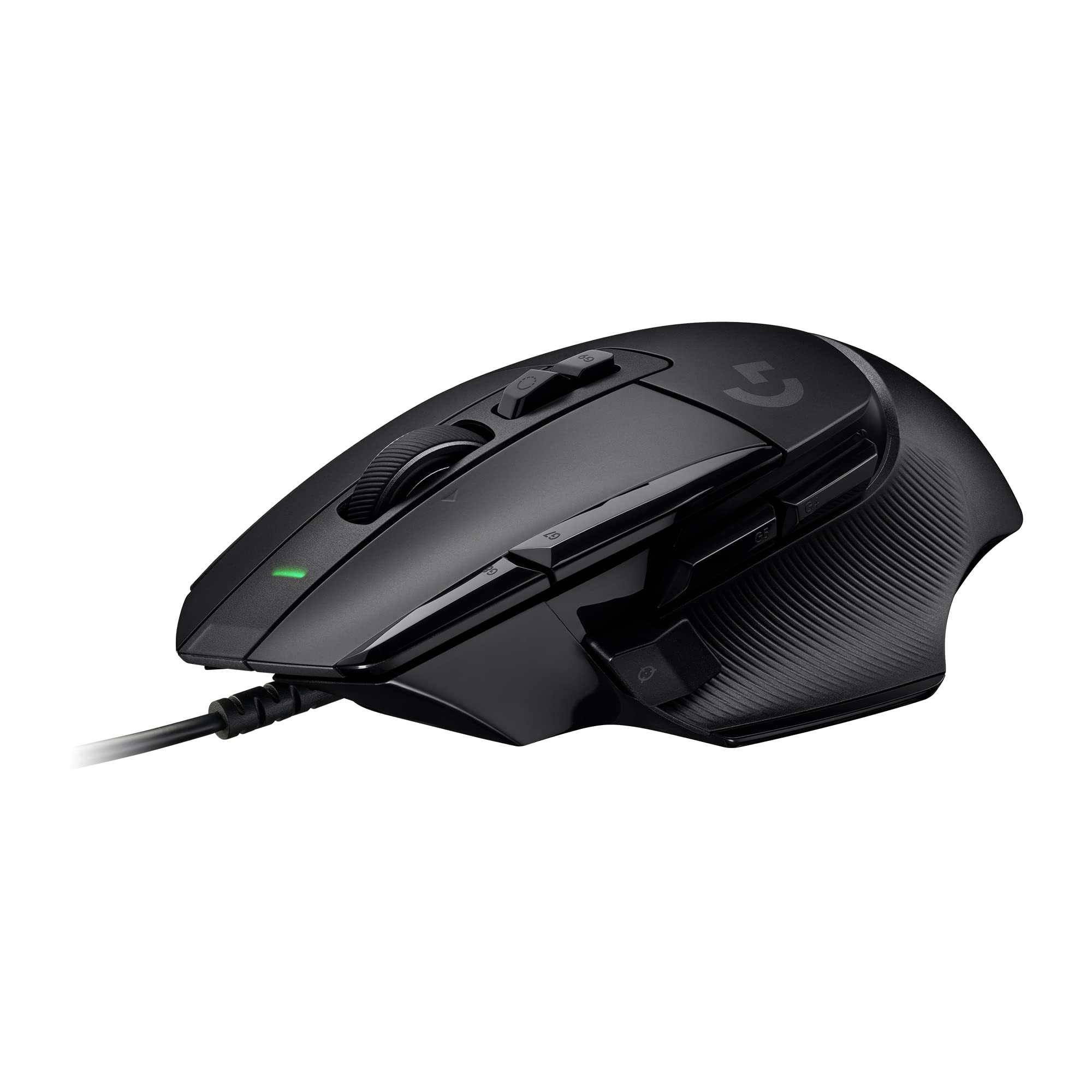 موس بازی کیبورد باسیم Logitech G502 X - کلیدهای اولیه هیبرید اپتیکال-مکانیکال LIGHTFORCE ، حسگر بازی HERO 25K ، سازگار با کامپیوتر - macOS/Windows - مشکی