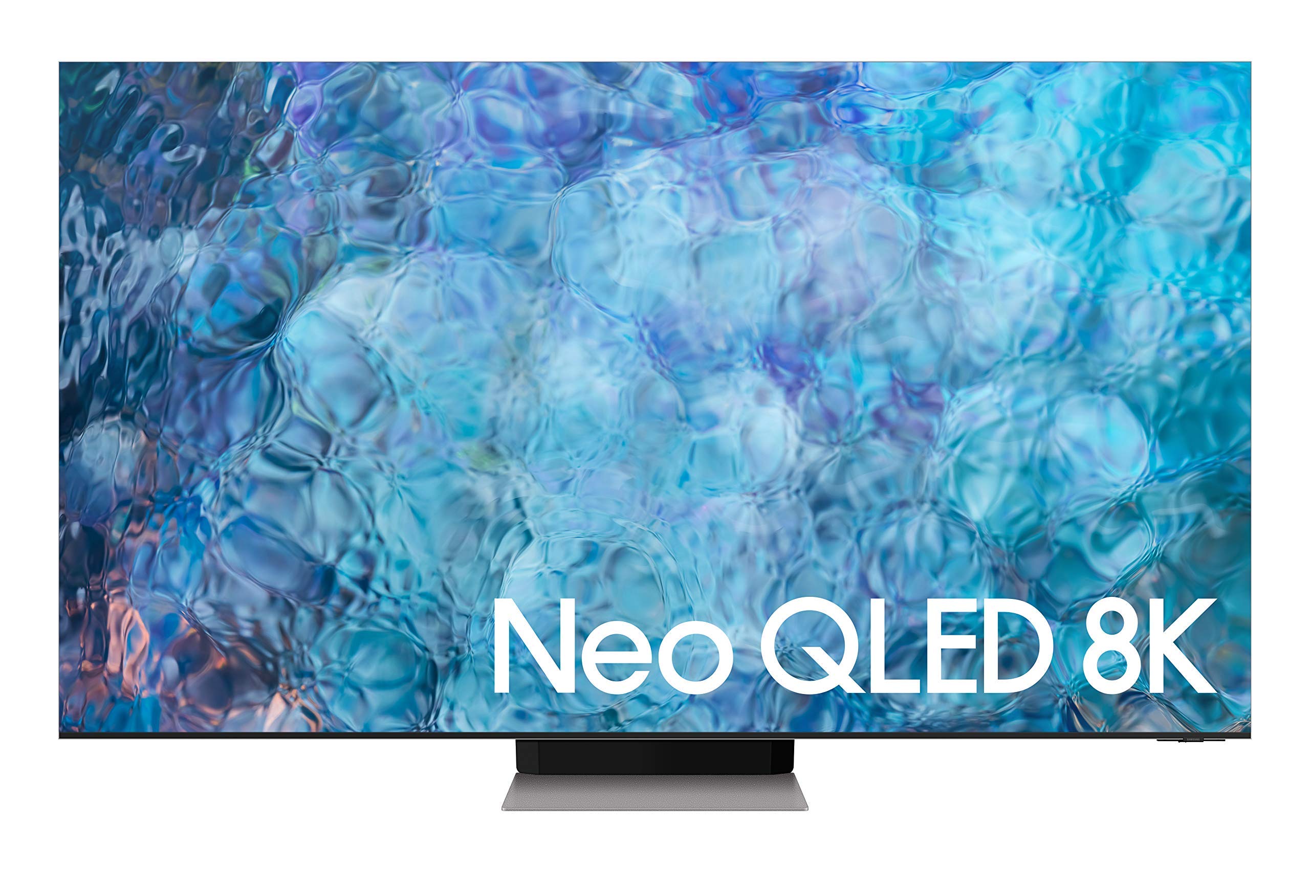 تلویزیون هوشمند SAMSUNG کلاس 65 اینچ Neo QLED 8K QN900A (بازسازی شده) با فناوری Quantum HDR 64x، صفحه نمایش Infinity ضد تابش نور خیره‌کننده مدل 2021 - 65QN900A