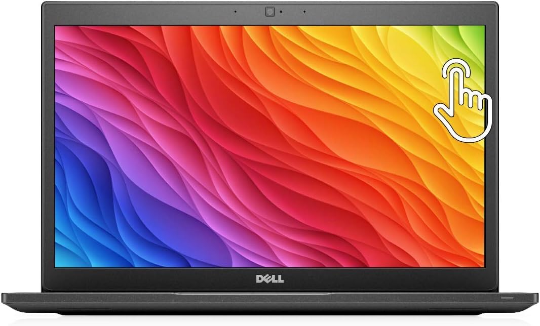 لپ تاپ تجاری Dell Latitude 7480 | نمایشگر لمسی 2K QHD 14 اینچ | Intel Core i7-7600U | 16 گیگابایت DDR4 | 512 گیگابایت NVMe SSD | وای فای | موس وایرلس و استند لپ تاپ و کیف | ویندوز ۱۰ پرو (تجدید شده)