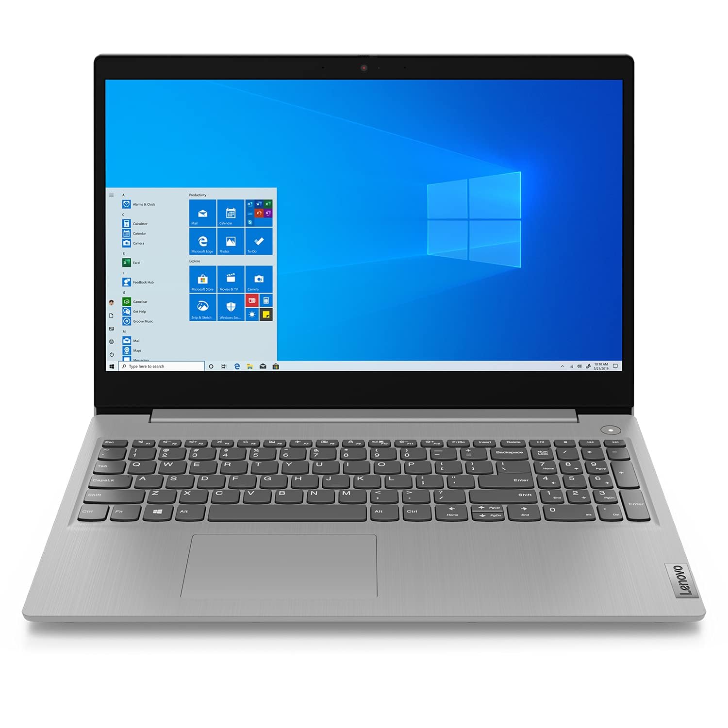 لپ تاپ Lenovo Ideapad 3i 15IIL05، Intel Core i3، حافظه RAM 8GB، هارد دیسک 1TB + 256GB SSD، ویندوز 10، نقره ای
