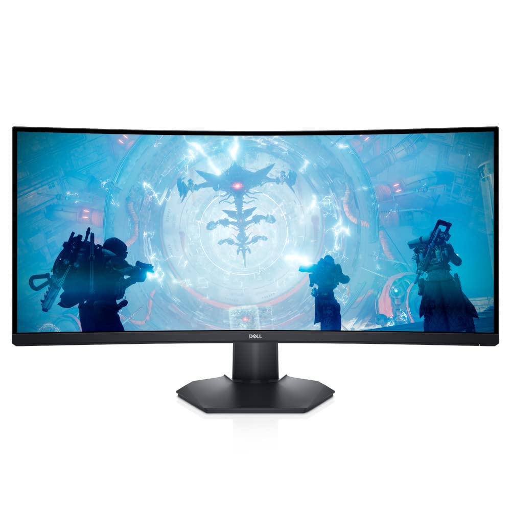 مانیتور گیمینگ مایع ۳۴ اینچی دل مدل S3422DWG سیاه