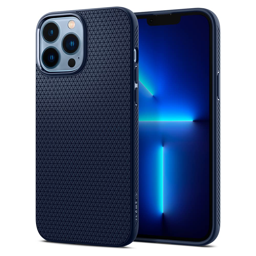 کاور محافظ Spigen Liquid Air Armor طراحی شده برای iPhone 13 Pro Max (2021) - آبی نیرویی