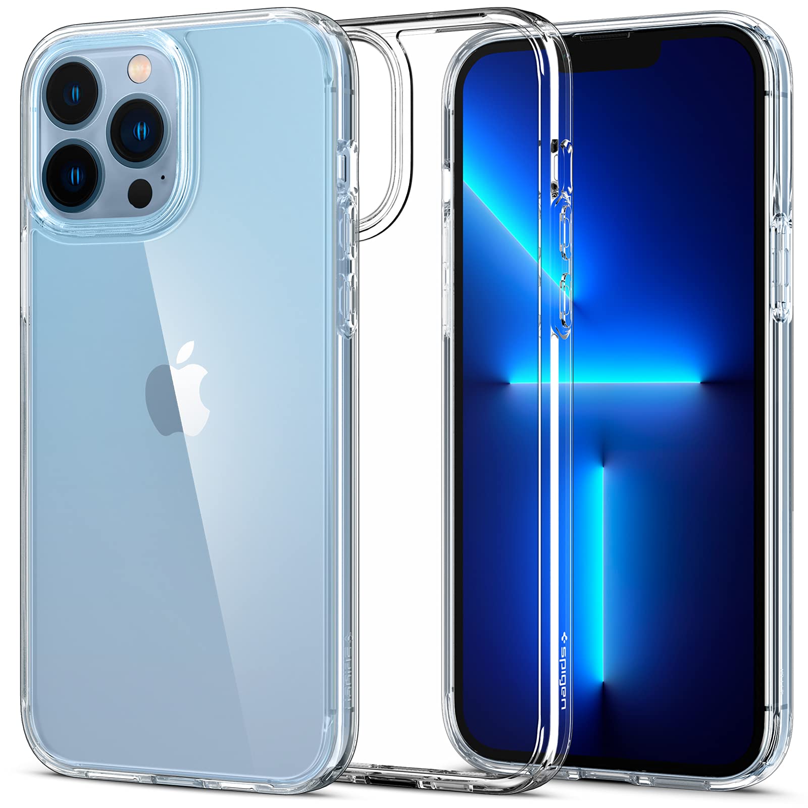 پوشش سازگار Spigen برای iPhone 13 Pro Max مدل Ultra Hybrid - شفاف