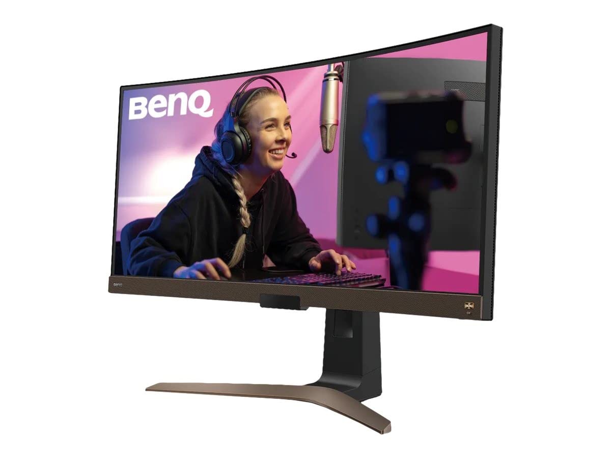 نمایشگر خمیده BenQ EW3880R | 38 اینچ IPS UltraWide QHD+ HDR USB-C 60W | سازگار برای MacBook Pro M1 BenQ EW3880R | 38 اینچ IPS UltraWide QHD+ HDR USB-C 60W