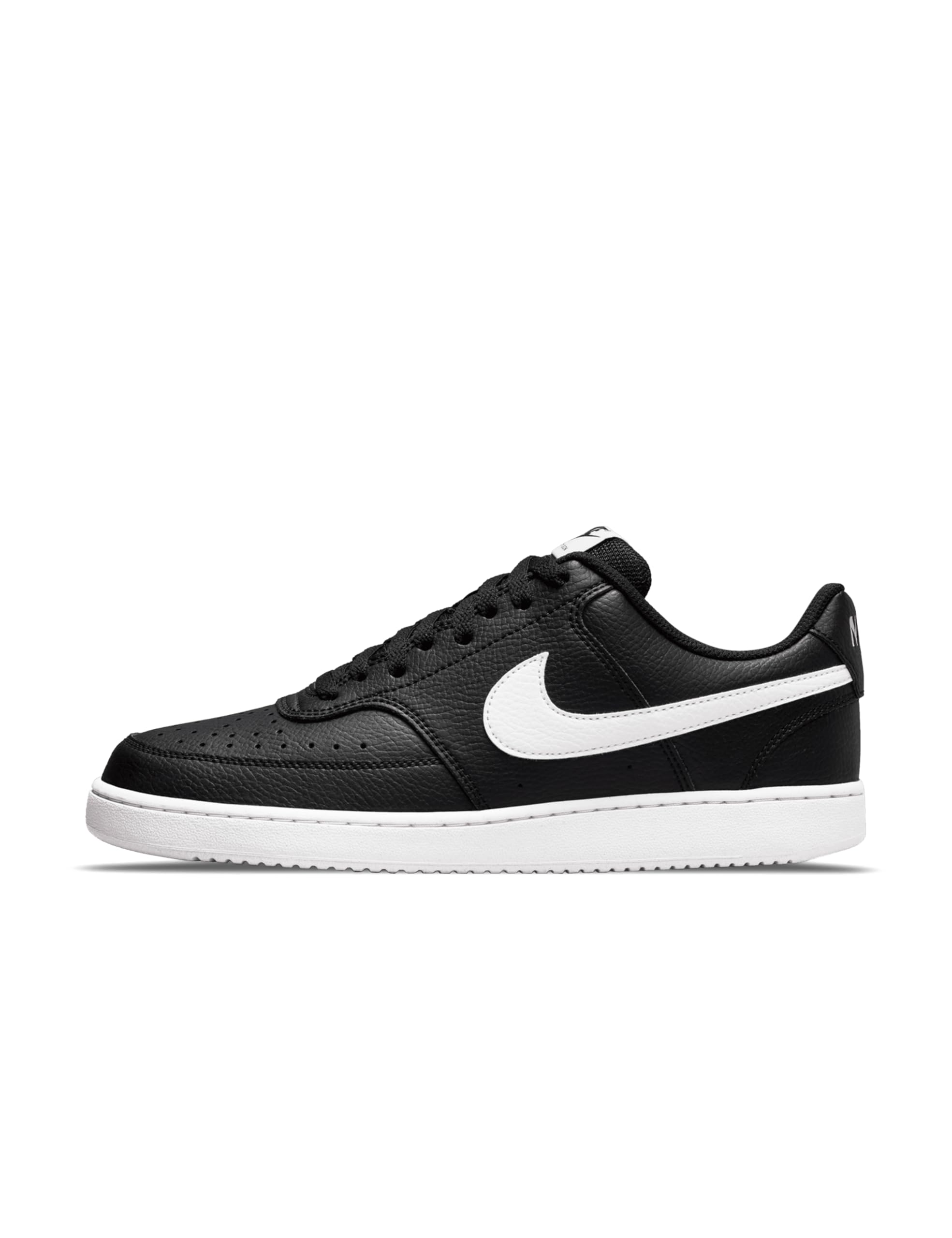 کفش‌های مردانه Nike Court Vision Lo Nn با بند بسته 42.5 یورو سیاه و سفید-سیاه