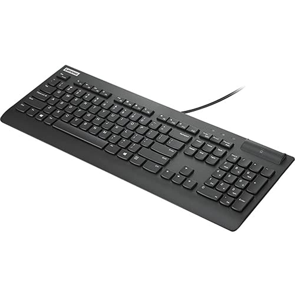 کیبورد سیمی لنوو مدل Smartcard Wired Keyboard II-US به زبان انگلیسی