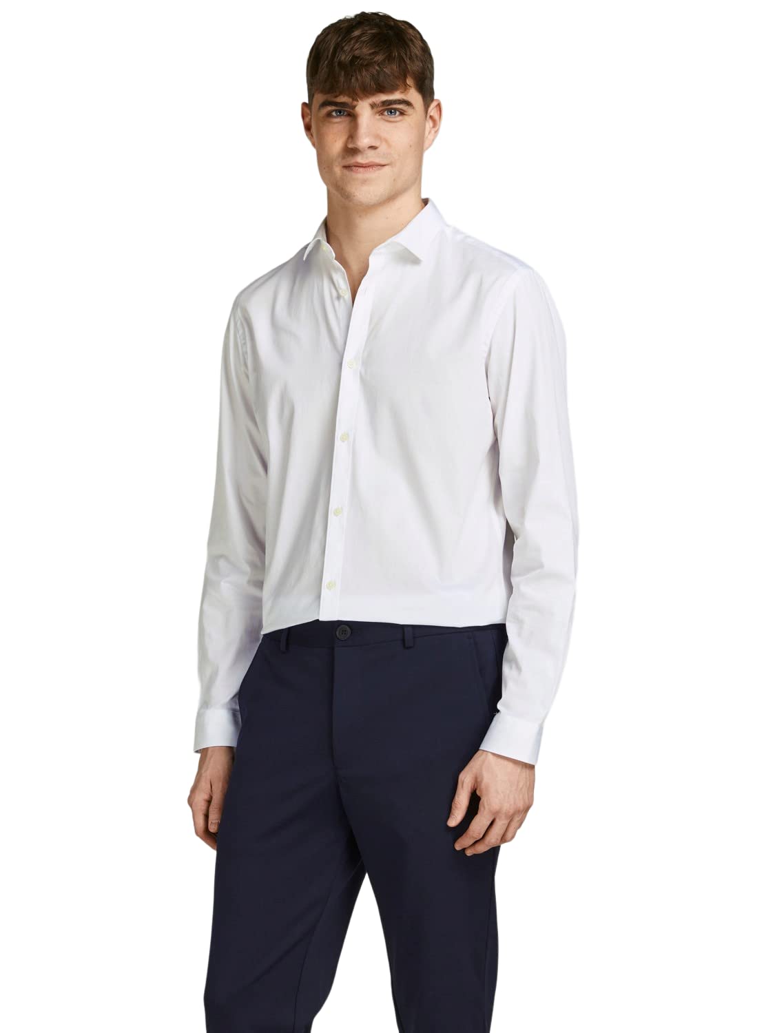 پیراهن ویژه مردانه Jack & Jones (بسته‌ای یک عدد) سایز S رنگ سفید